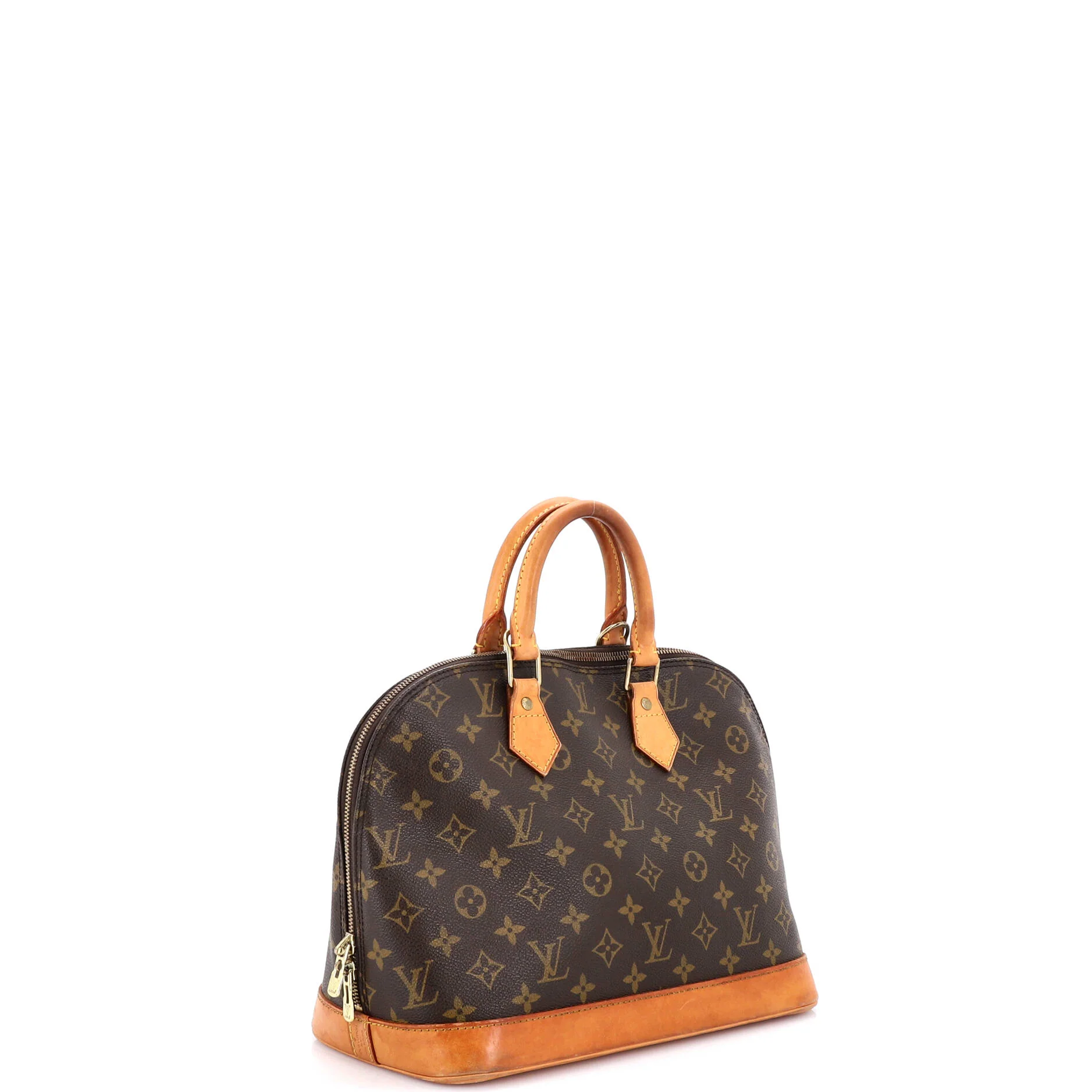 Vintage Alma Handbag Monogram Canvas PM - Image 2
