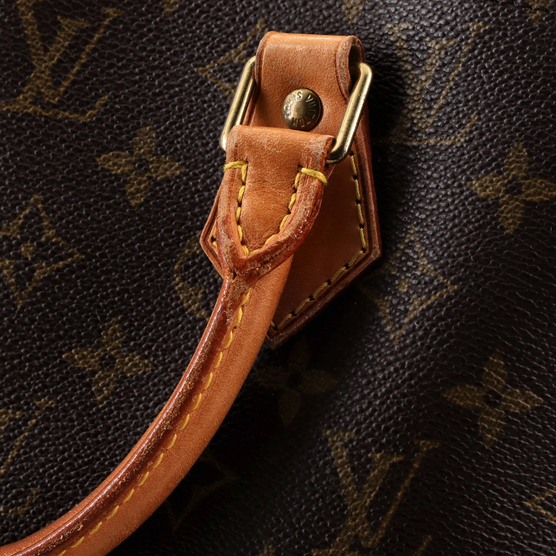 Vintage Alma Handbag Monogram Canvas PM - Image 7