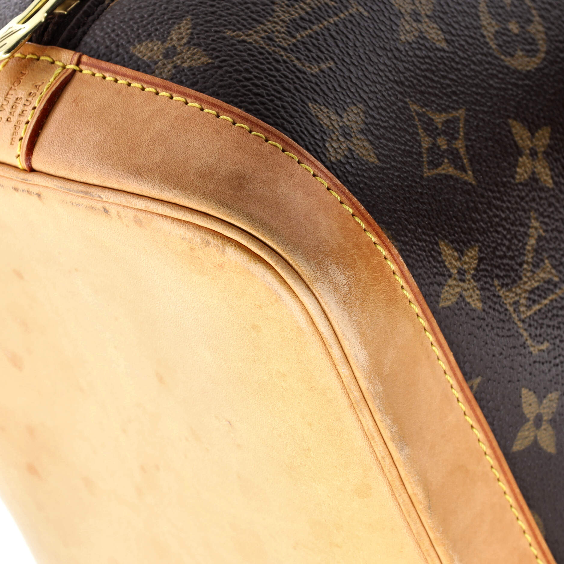 Vintage Alma Handbag Monogram Canvas PM - Image 6