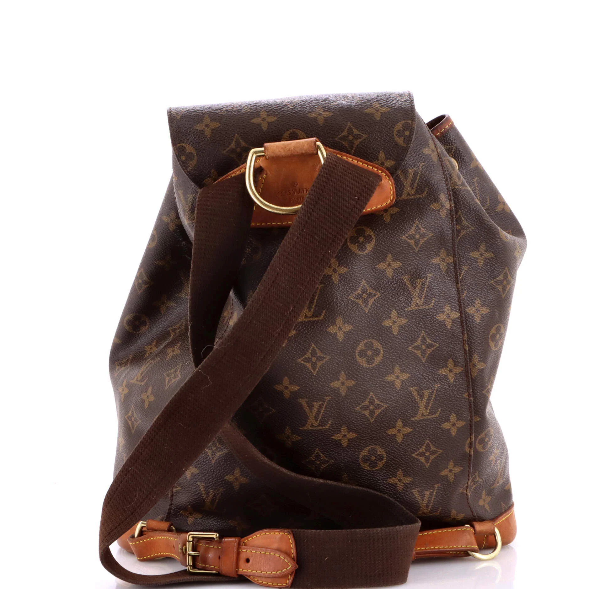 Vintage Montsouris Backpack Monogram Canvas GM - Image 3
