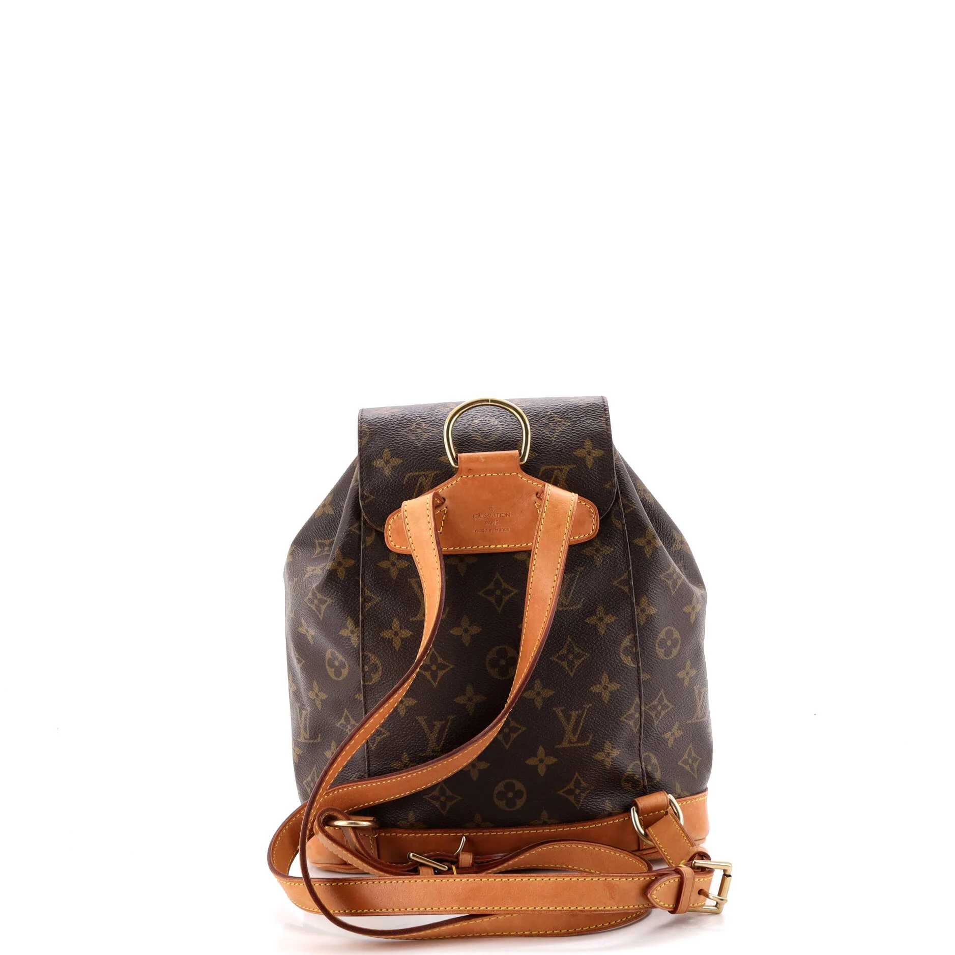 Vintage Montsouris Backpack Monogram Canvas MM - Image 3