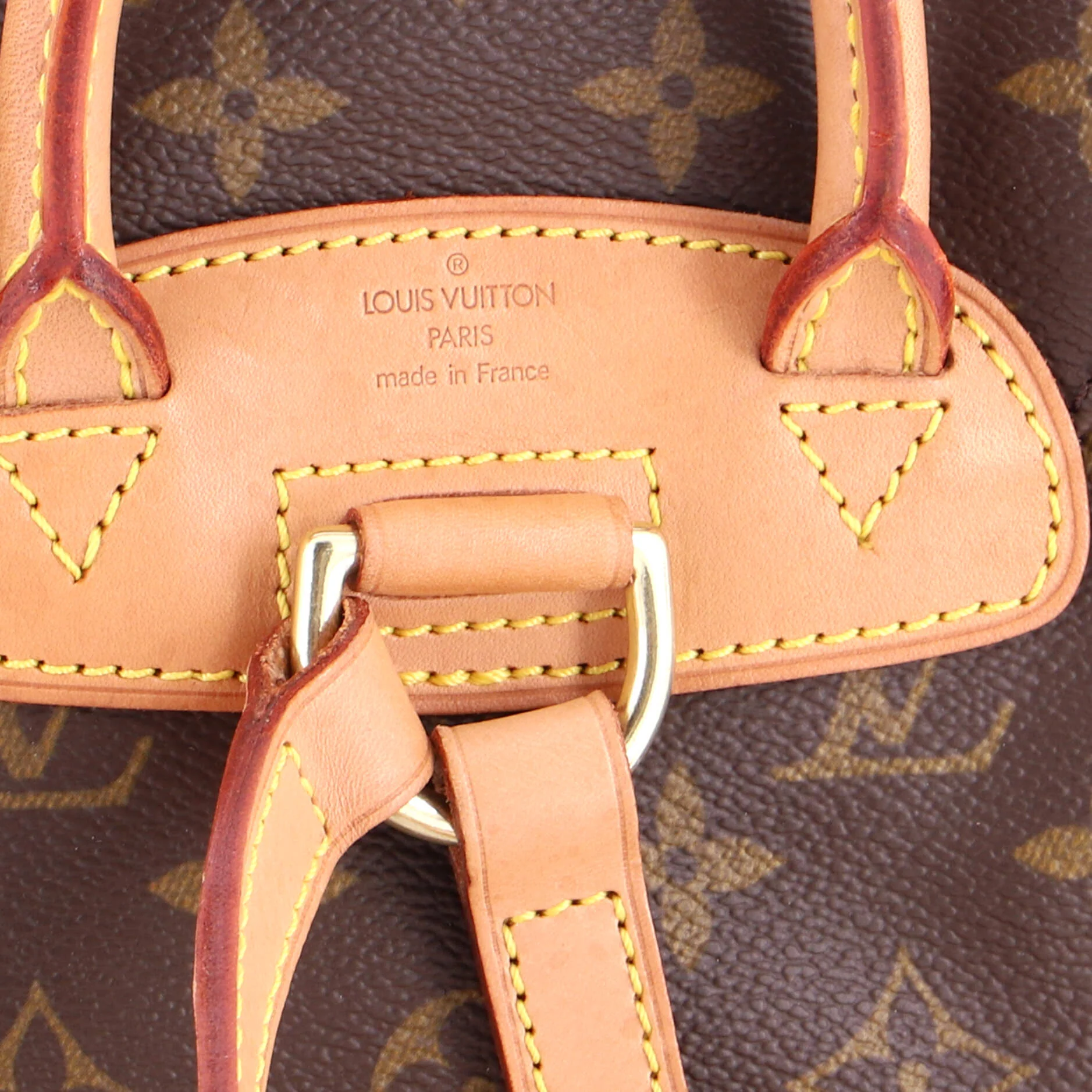 Vintage Montsouris Backpack Monogram Canvas PM - Image 7