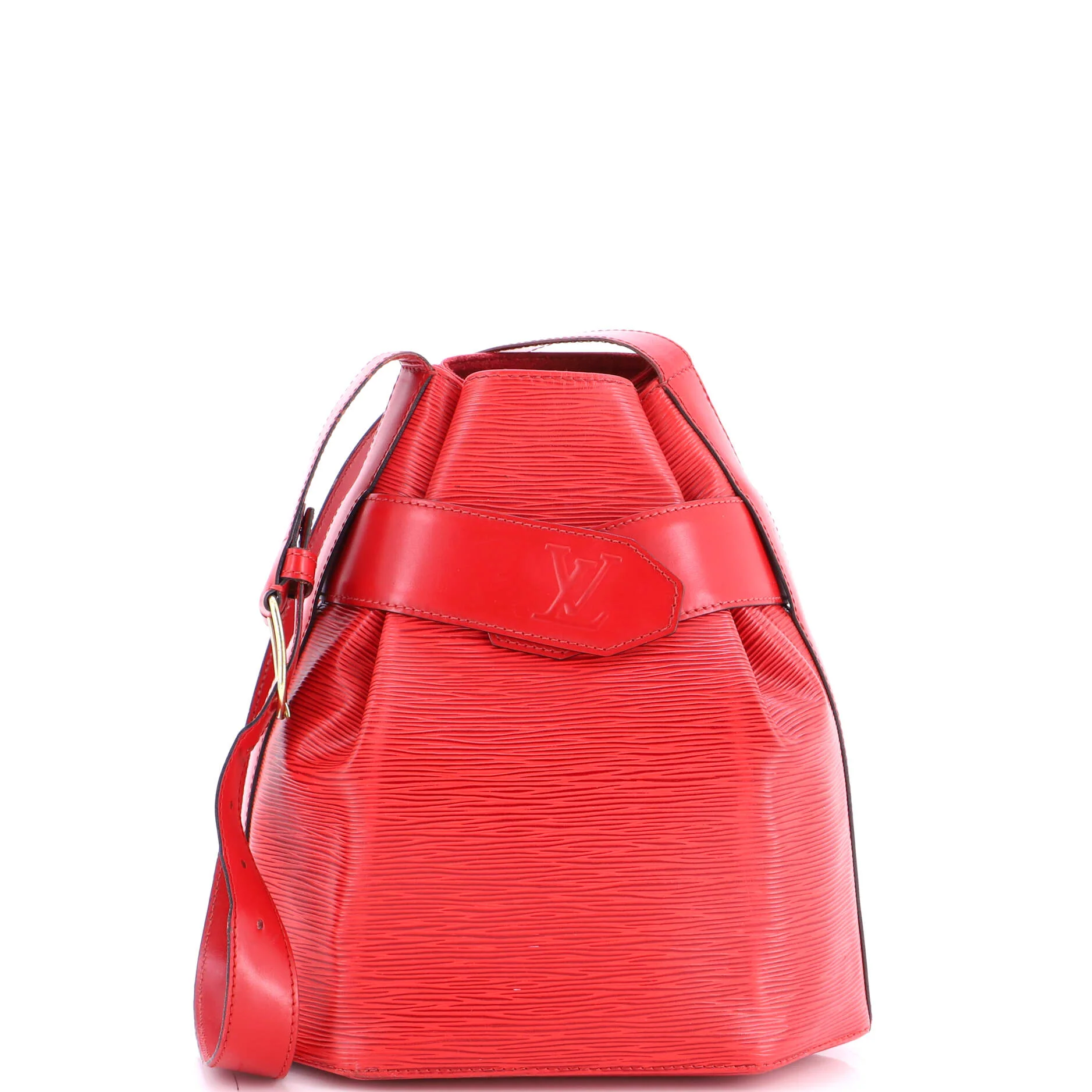 Vintage Sac d'Epaule Handbag Epi Leather PM