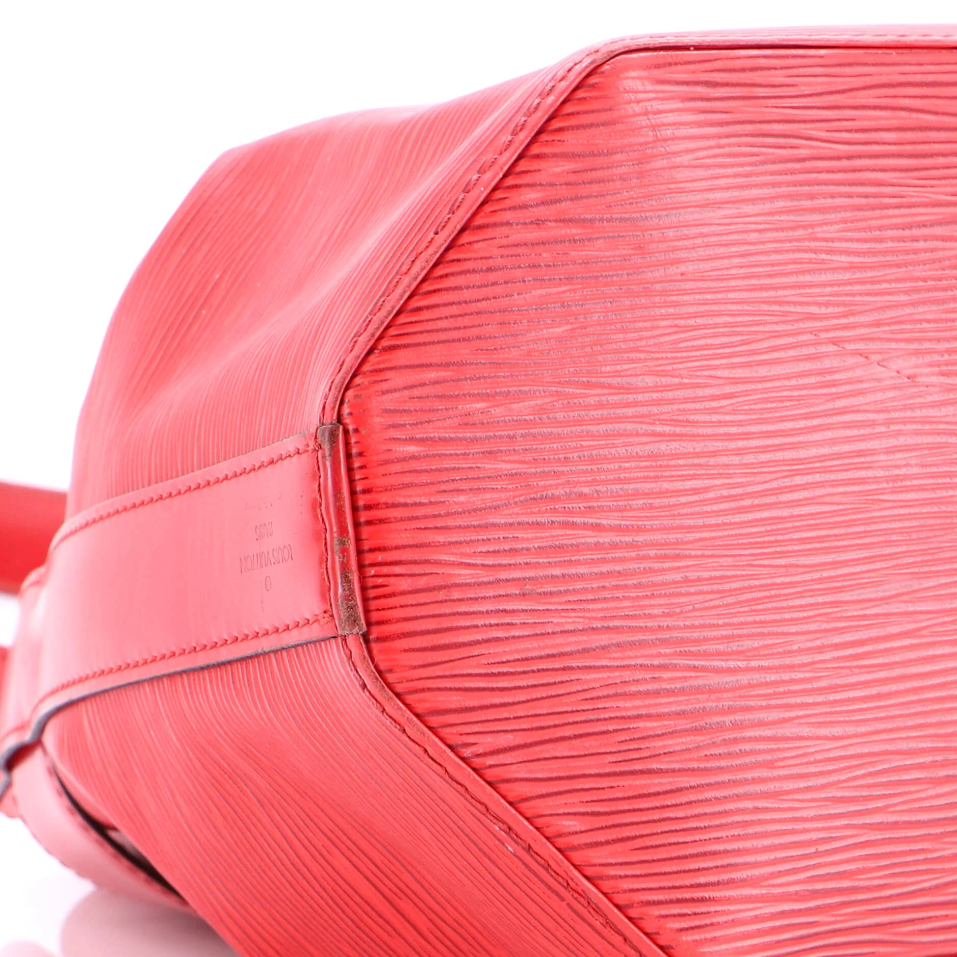 Vintage Sac d'Epaule Handbag Epi Leather PM - Image 6