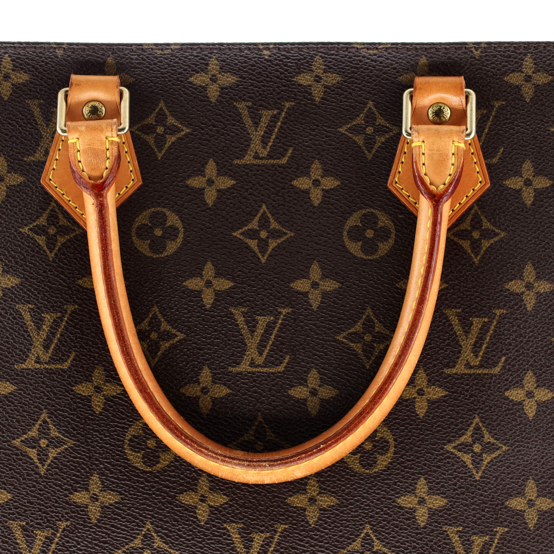 Vintage Sac Plat Bag Monogram Canvas - Image 6