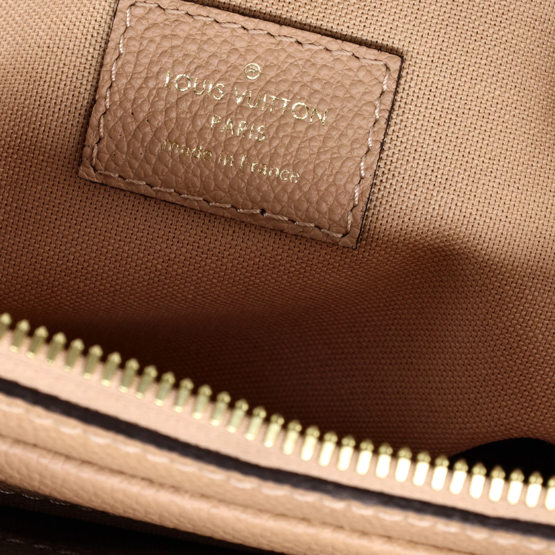 Vosges Handbag Whipstitch Monogram Empreinte Leather MM - Image 6
