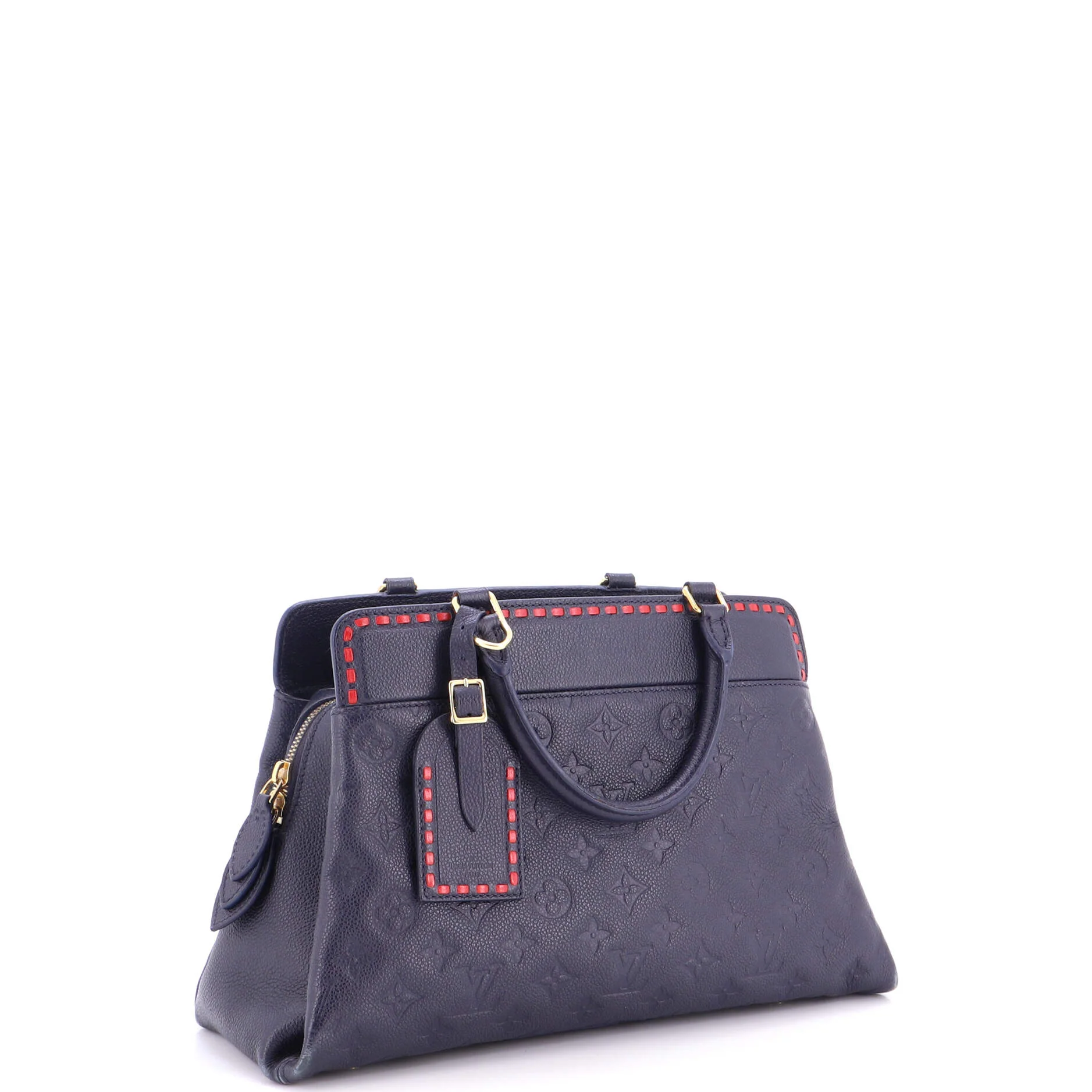 Vosges Handbag Whipstitch Monogram Empreinte Leather MM - Image 2