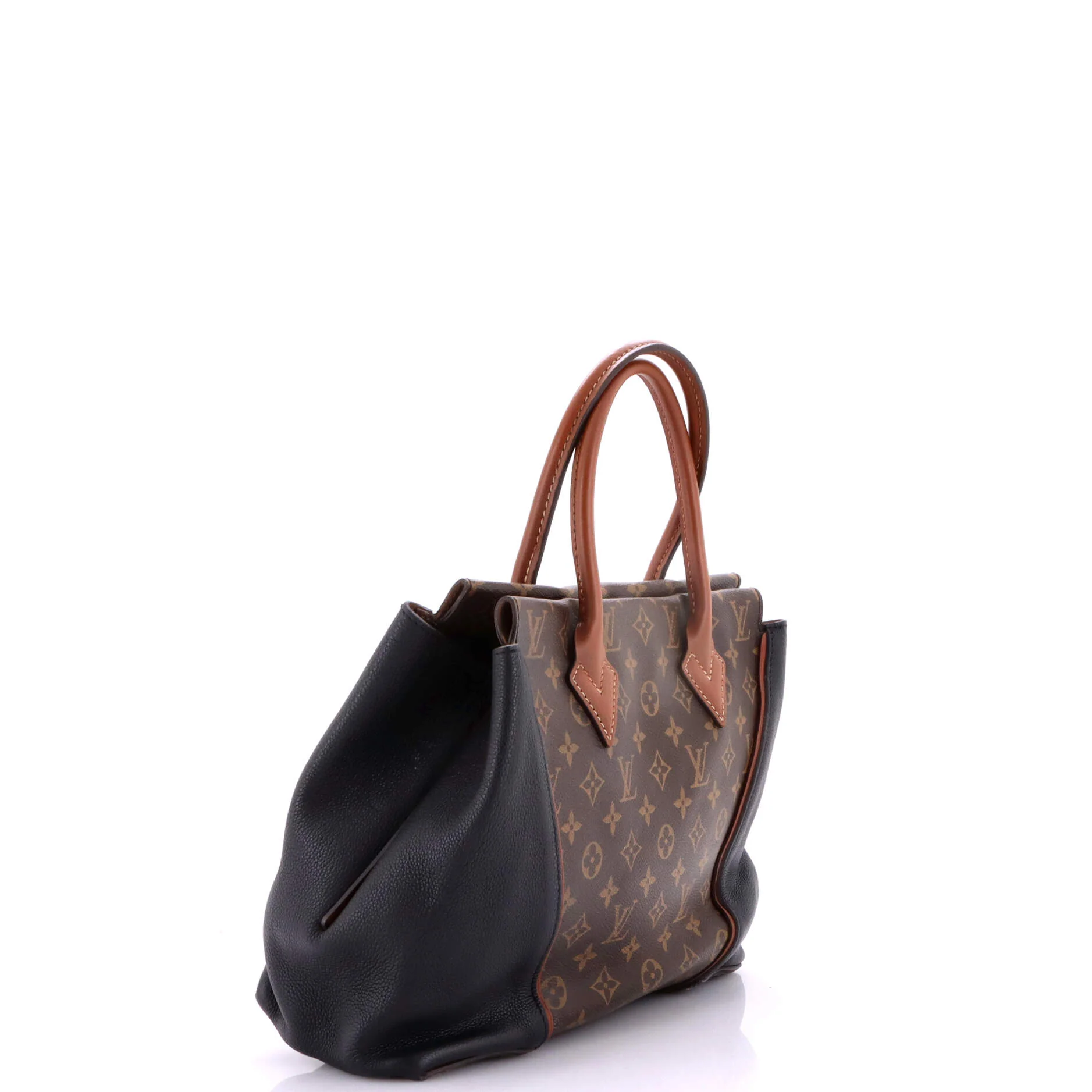 W Tote Monogram Canvas and Leather PM - Image 2
