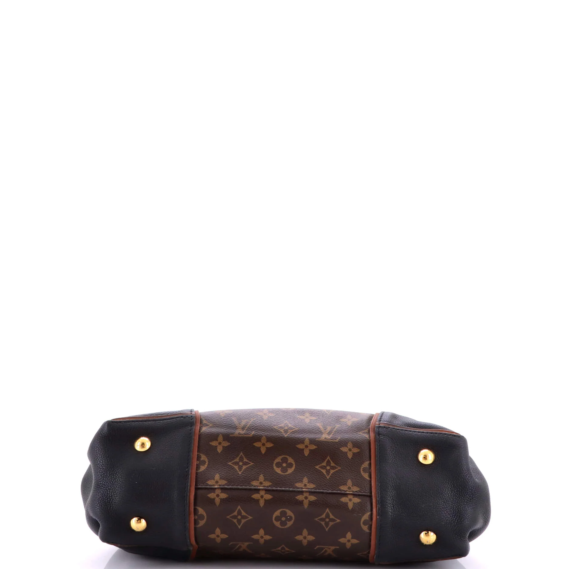 W Tote Monogram Canvas and Leather PM - Image 4