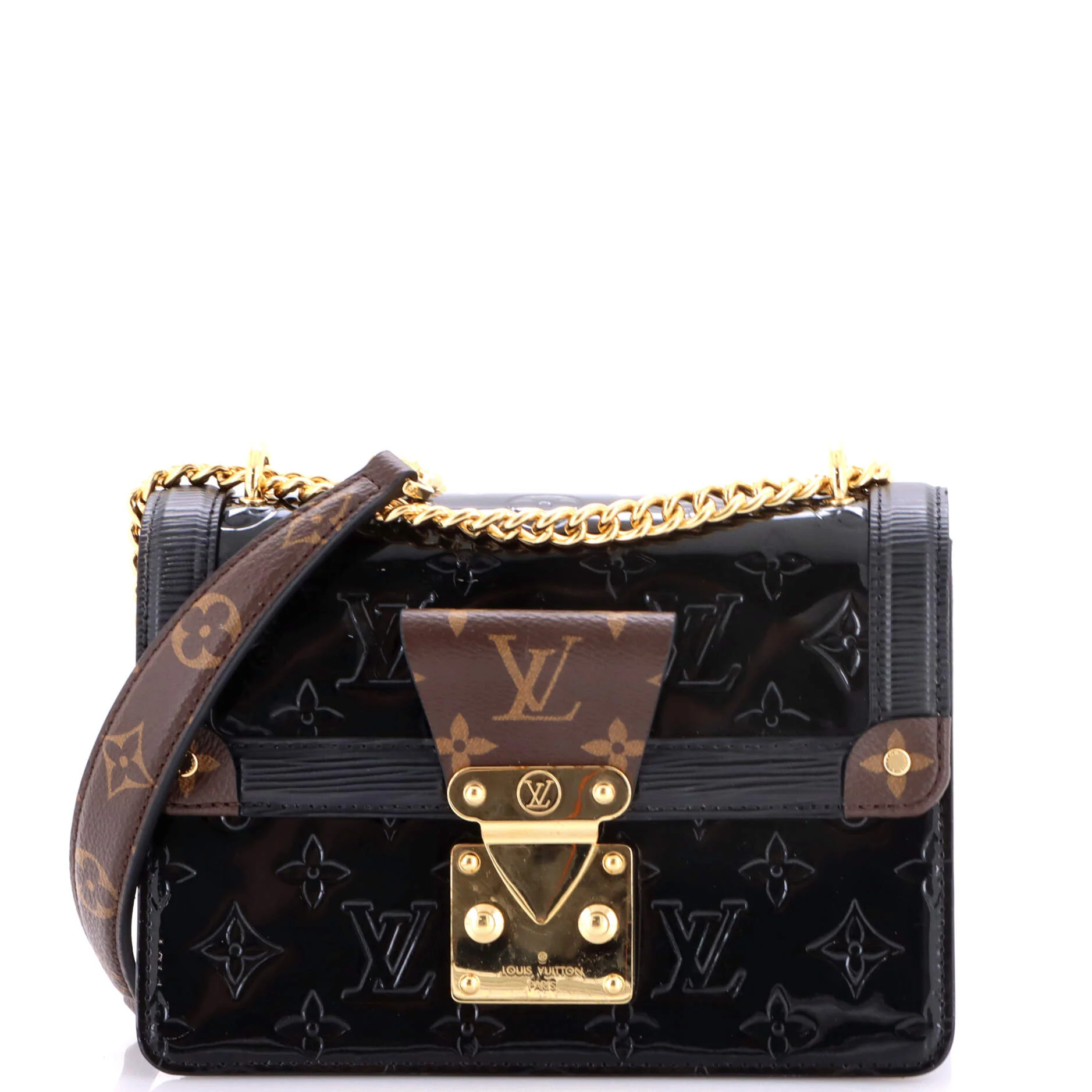 Wynwood Handbag Monogram Vernis with Monogram Canvas and Epi Leather