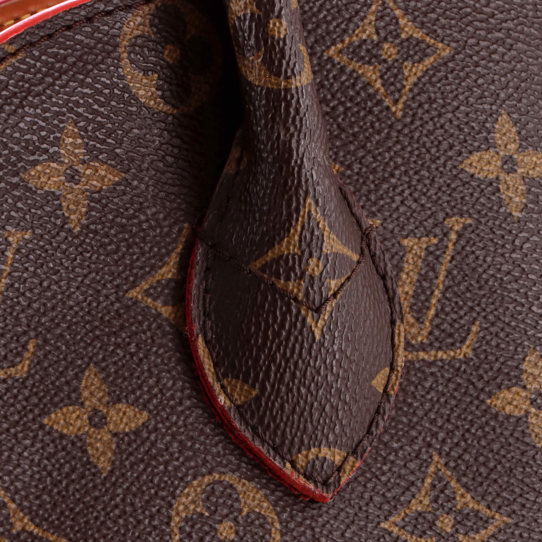 x Christian Louboutin Shopping Bag Calf Hair and Monogram Canvas - Image 6