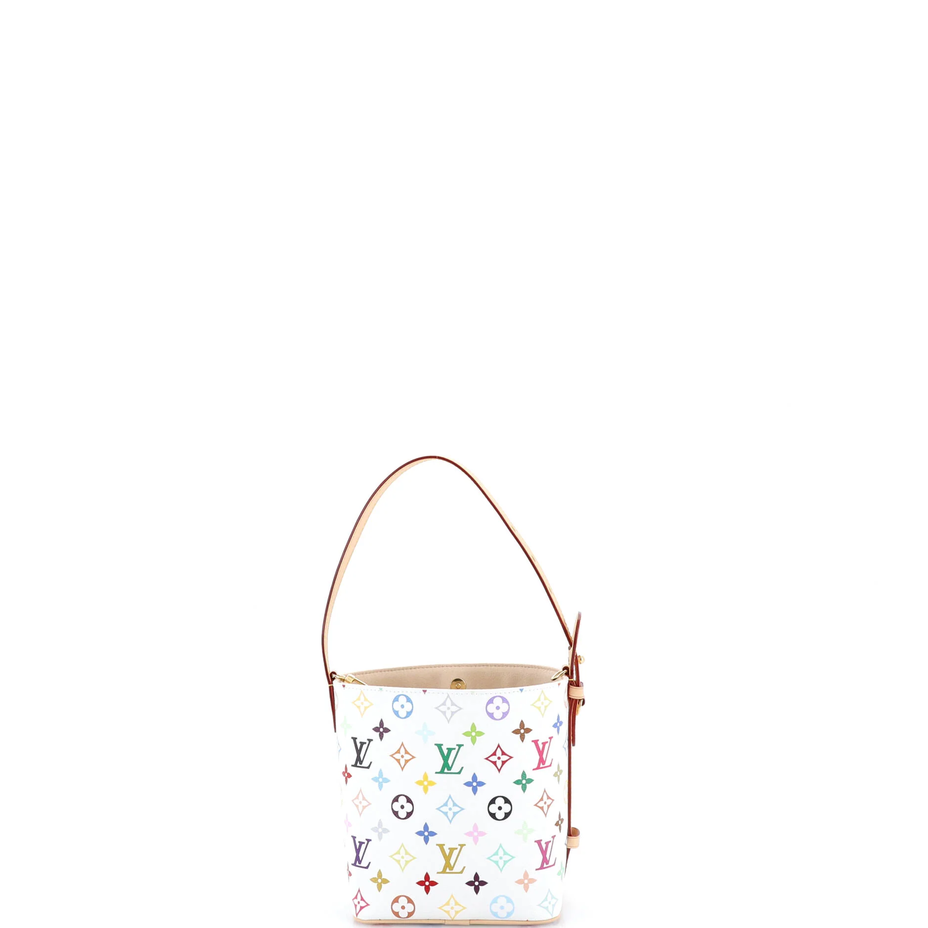 x Takashi Murakami All In Handbag Monogram Multicolor BB - Image 4