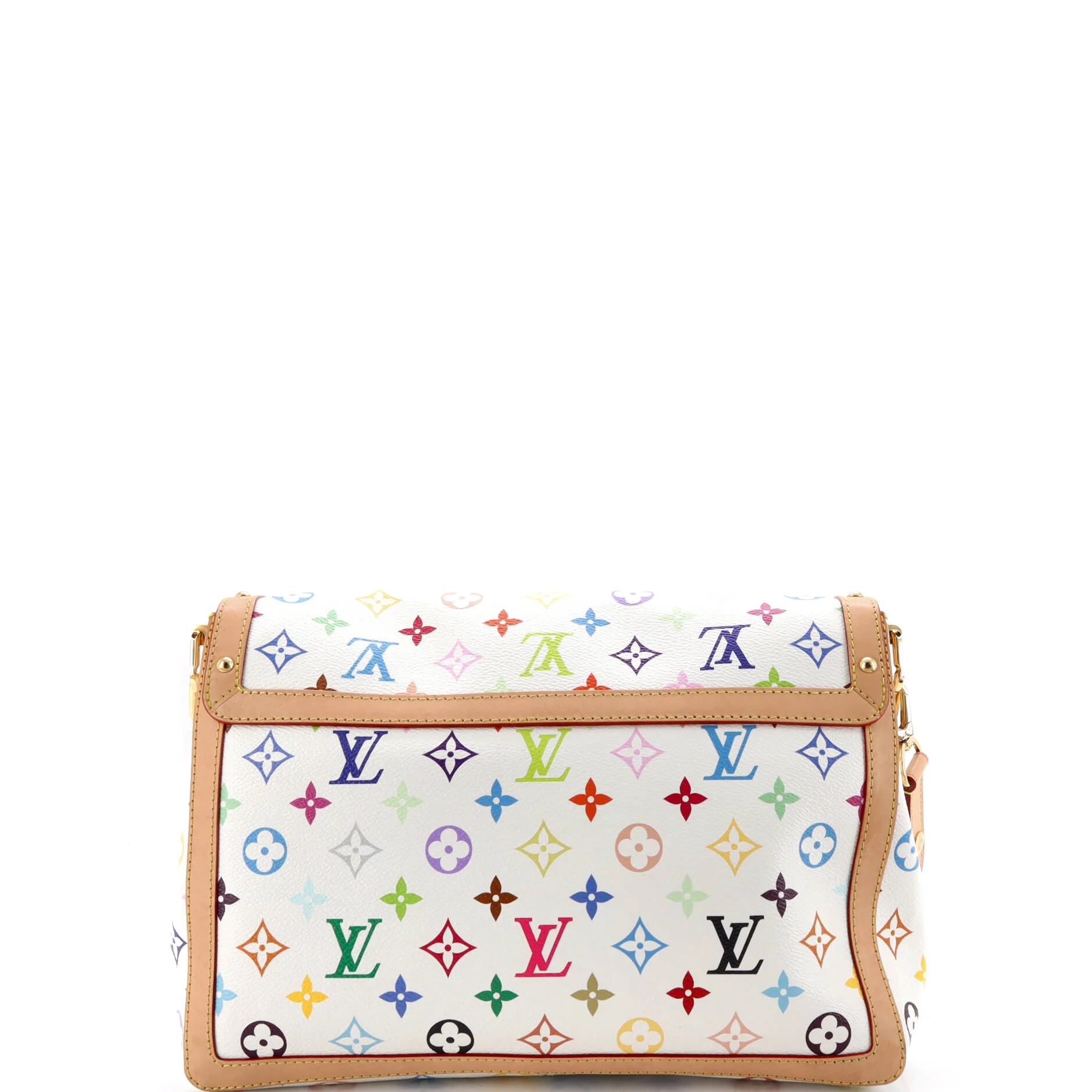 x Takashi Murakami Dauphine Soft Shoulder Bag Monogram Multicolor GM - Image 3