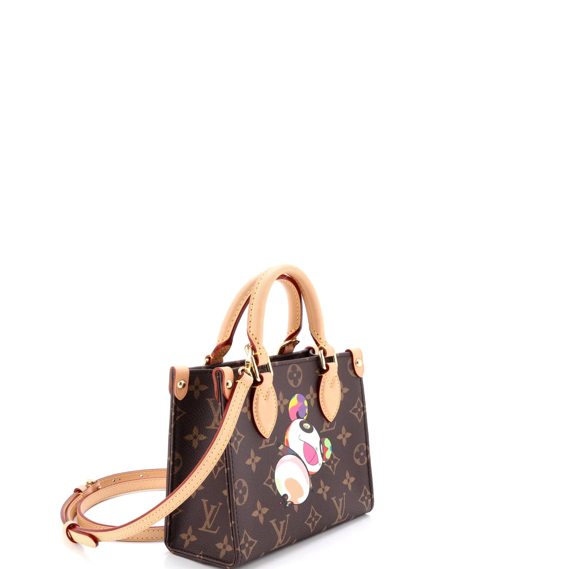 x Takashi Murakami OnTheGo Tote Limited Edition Monogram Panda BB - Image 2