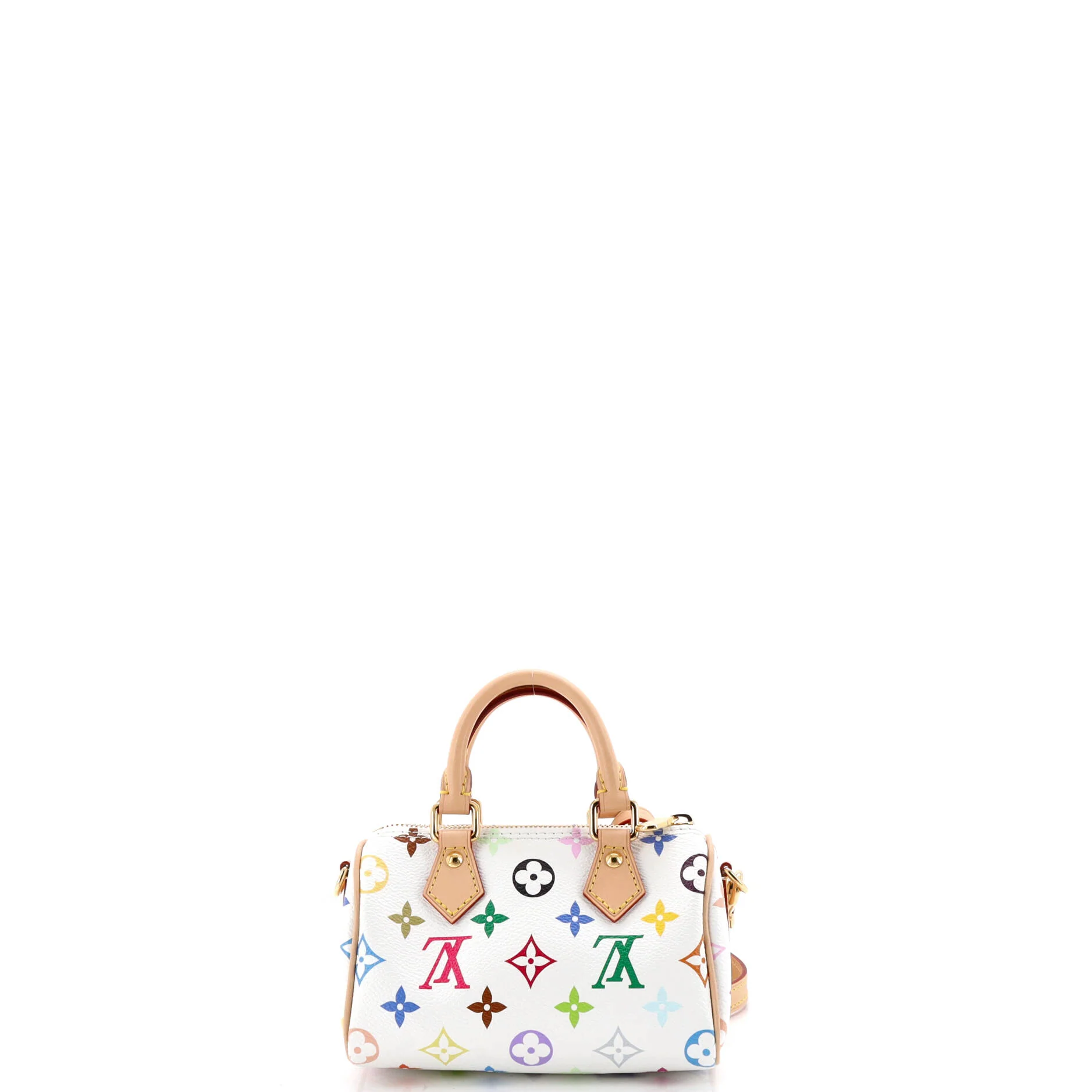 x Takashi Murakami Speedy Bandouliere NM Bag Monogram Multicolor Nano - Image 3