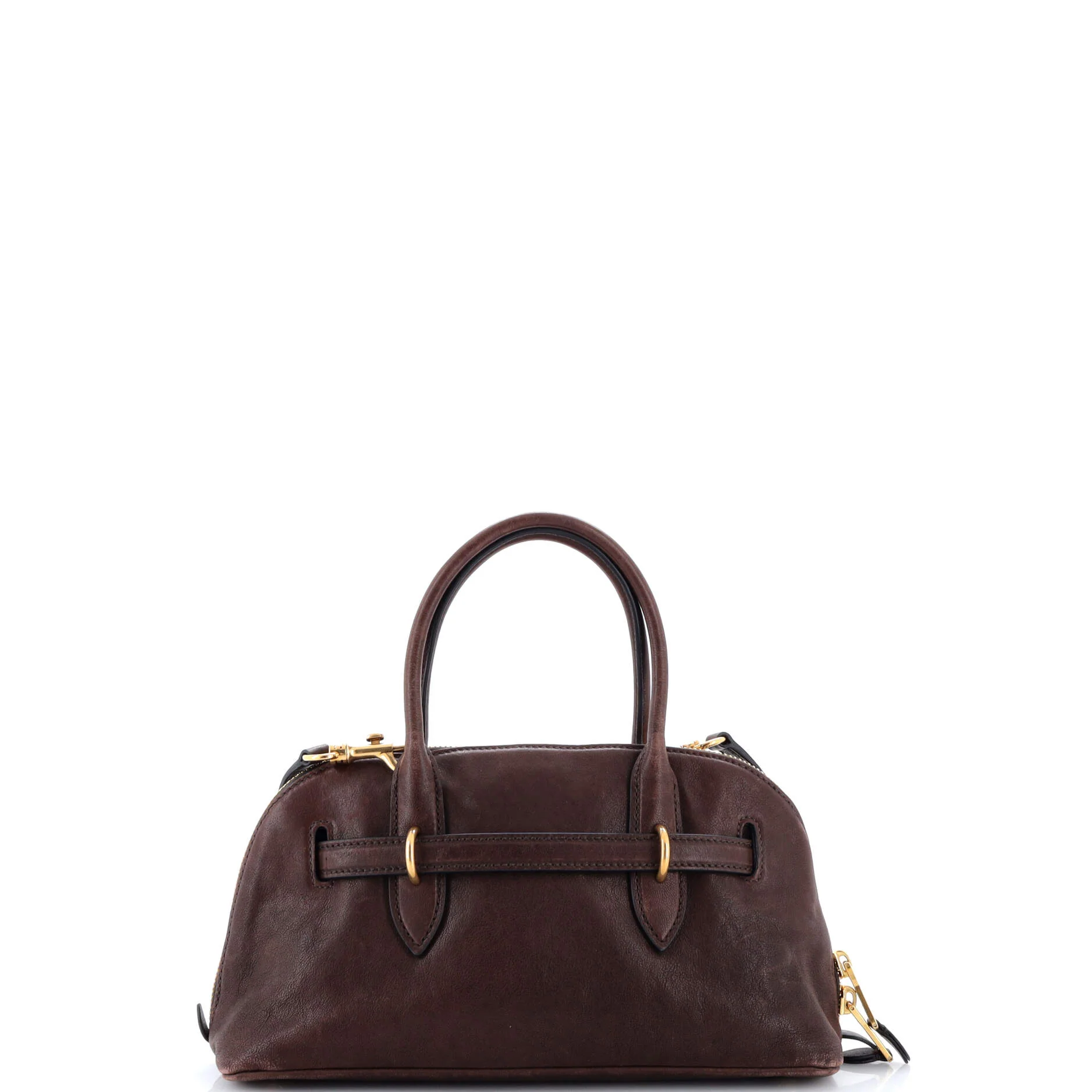 Aventure Top Handle Bag Leather Regular - Image 3