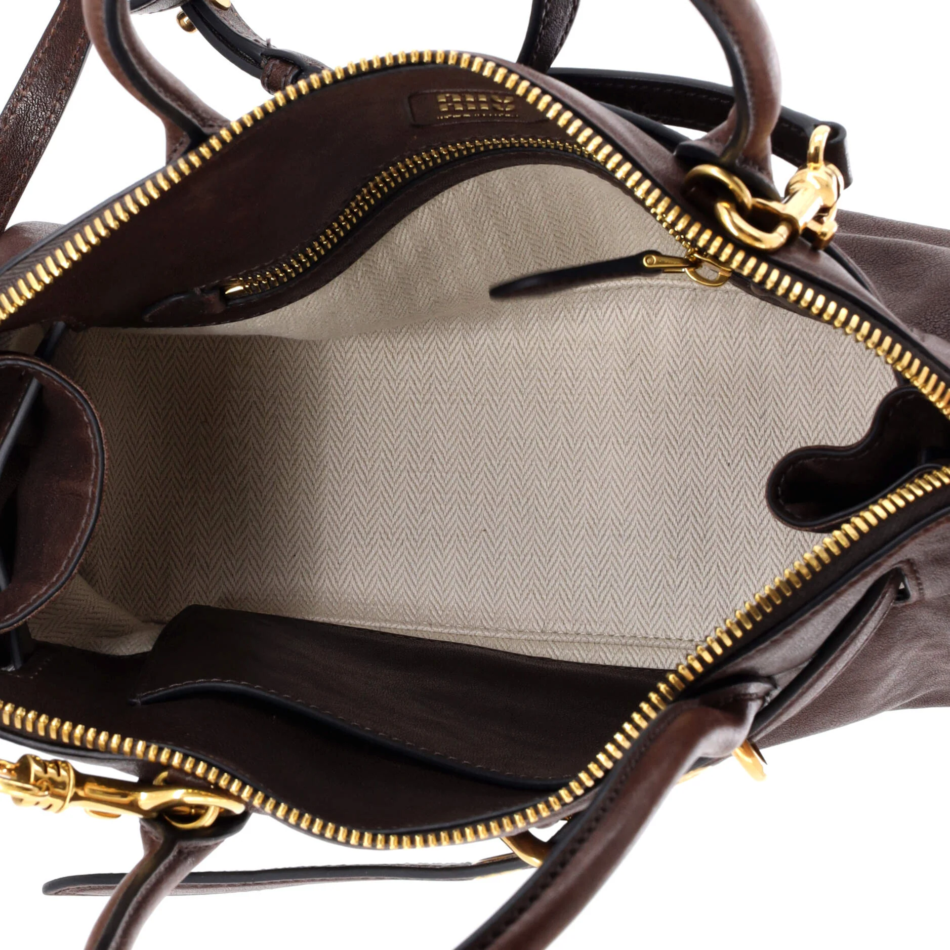 Aventure Top Handle Bag Leather Regular - Image 5