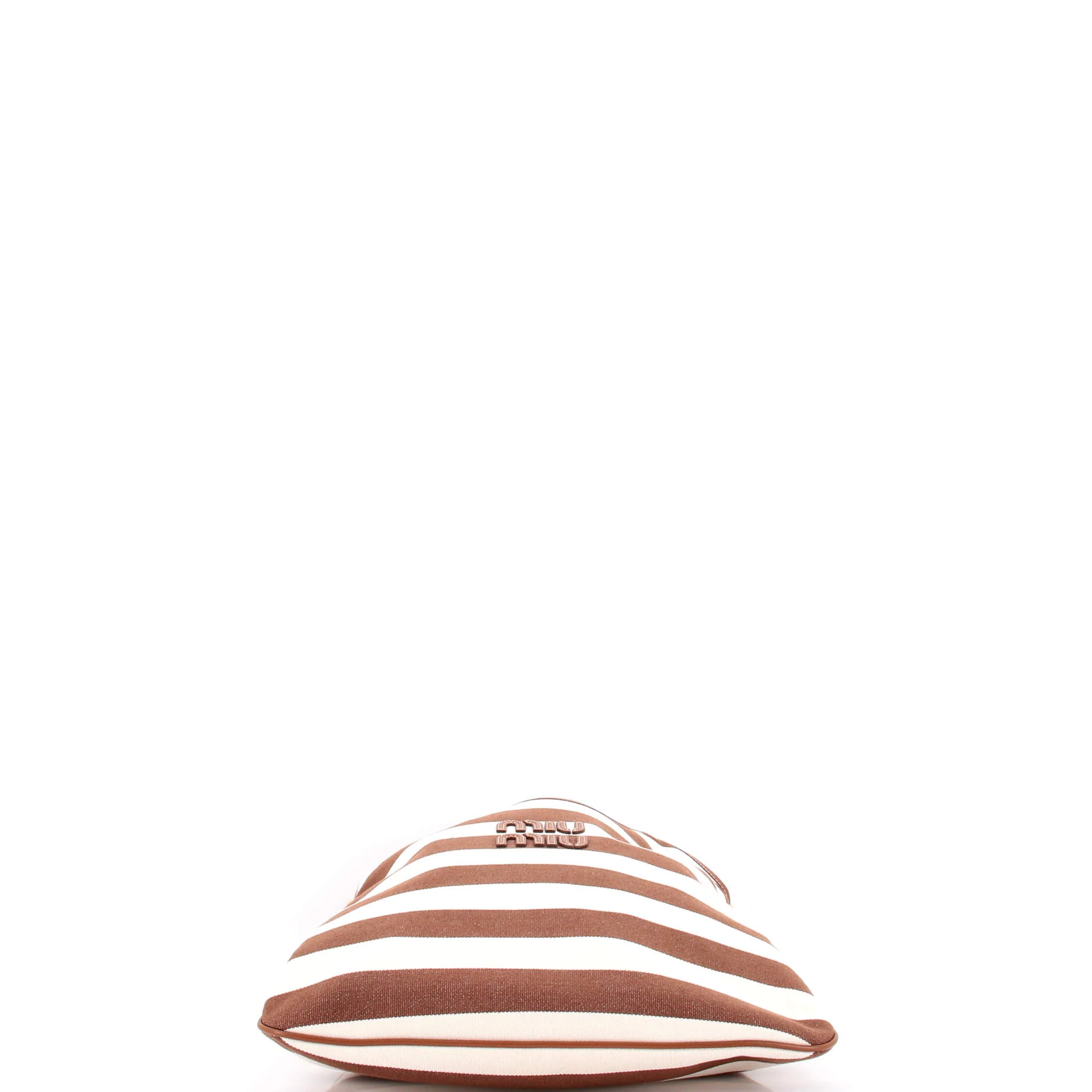 Ivy Hobo Bag Striped Canvas Tall - Image 4