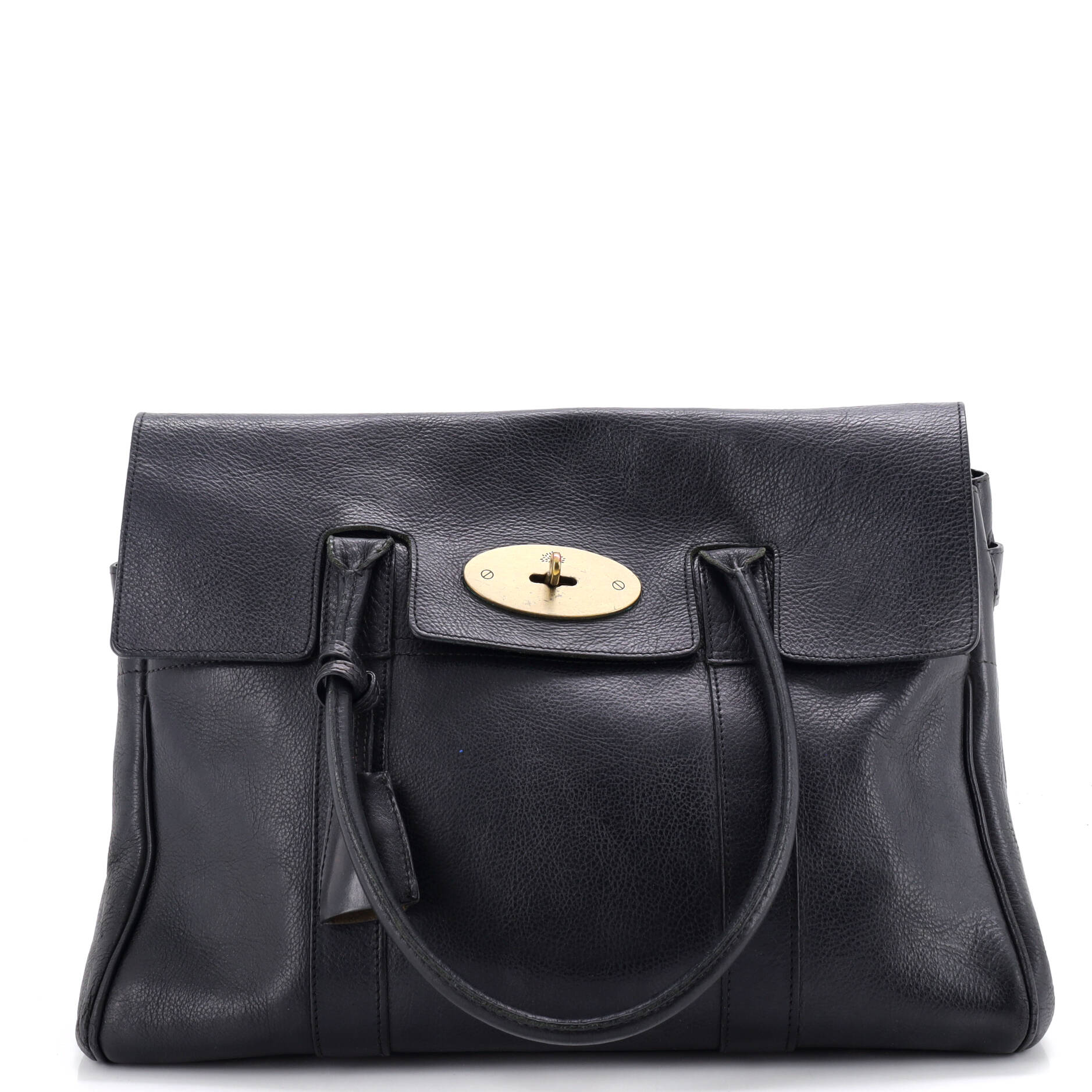 New Bayswater Satchel Leather Medium