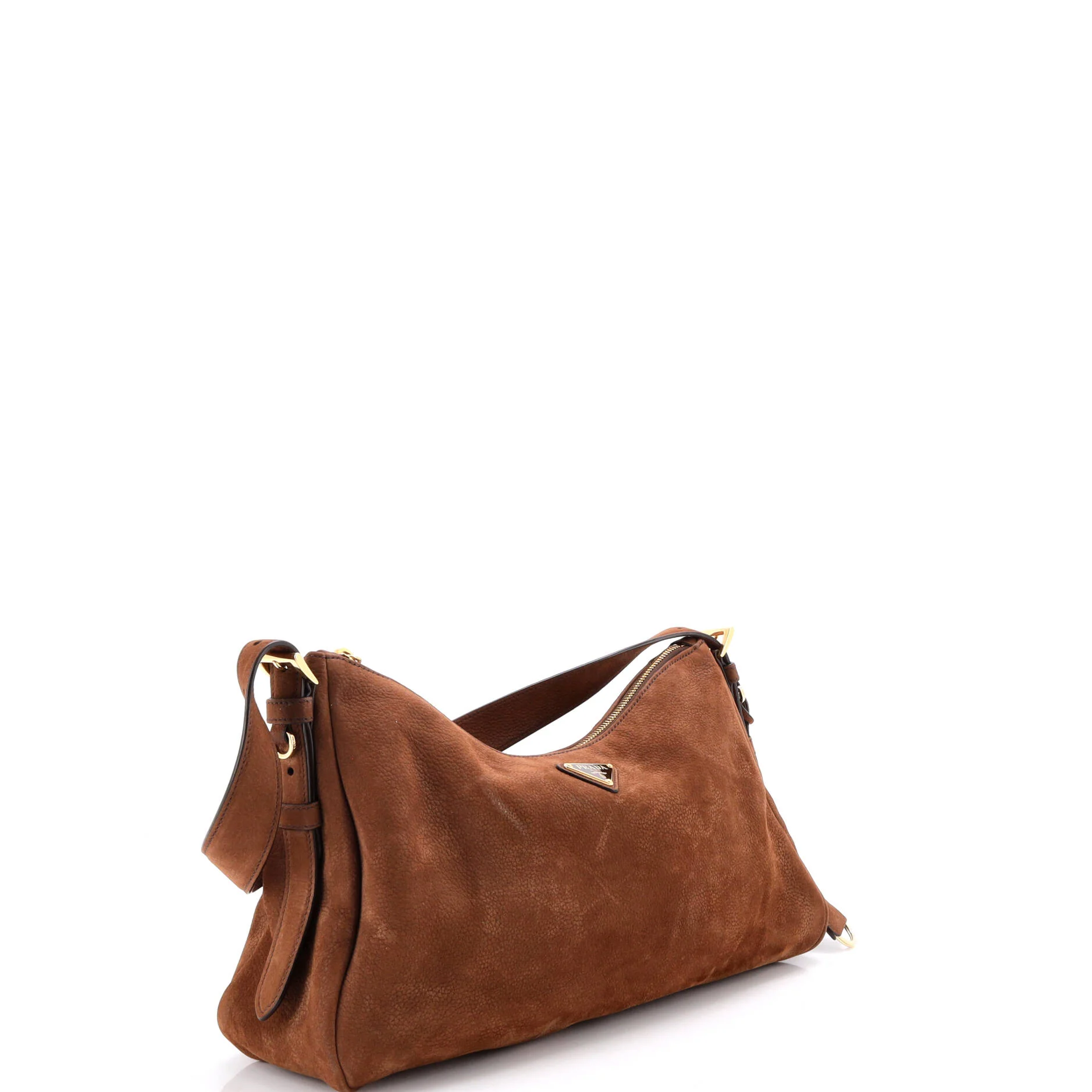 Aimee Shoulder Bag Nubuck Large - Image 2