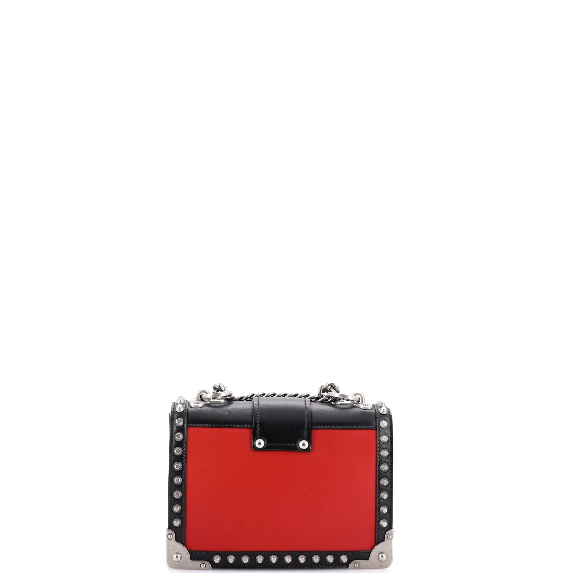 Animalier Cahier Crossbody Bag Studded Leather Small - Image 3