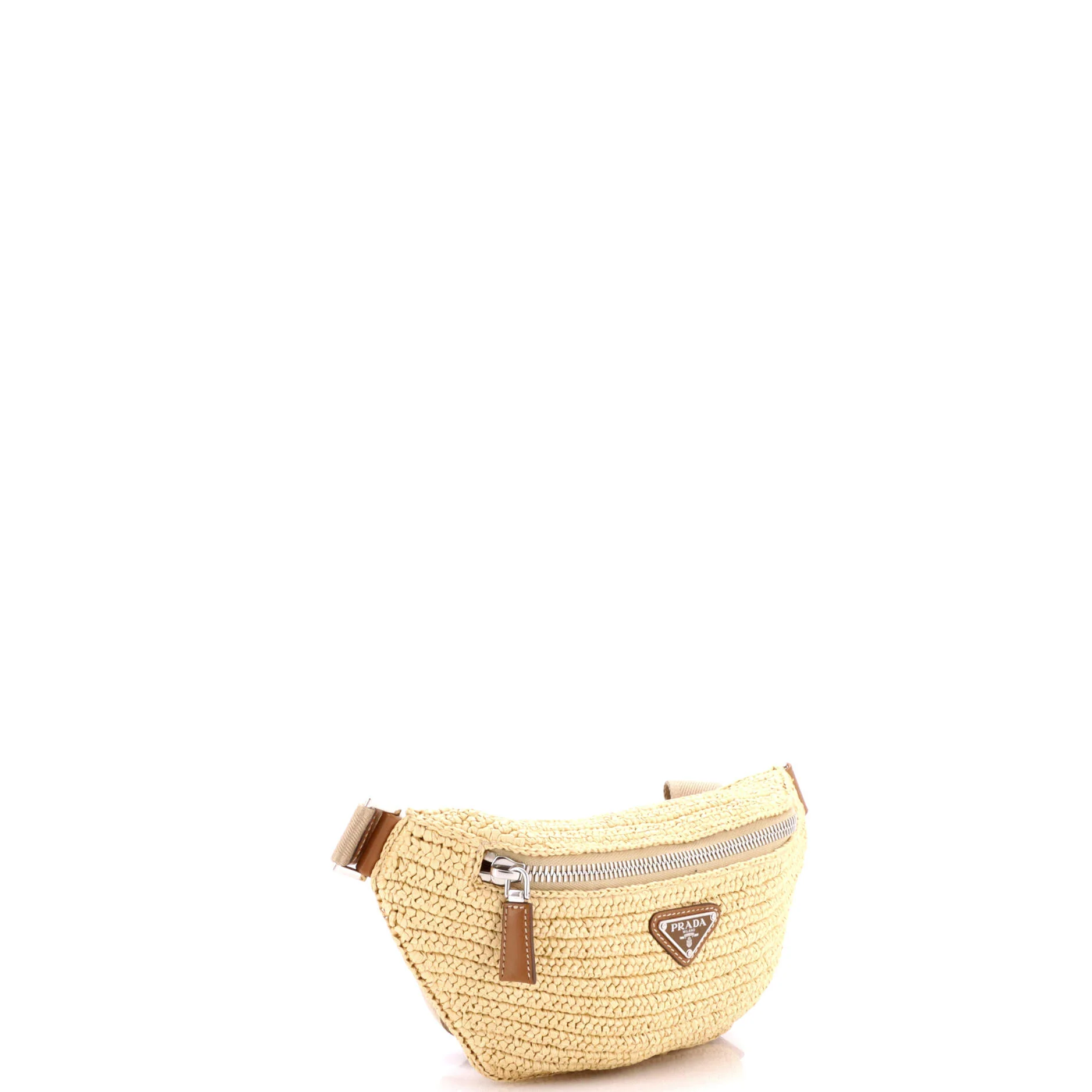 Belt Bag Raffia Crochet - Image 2