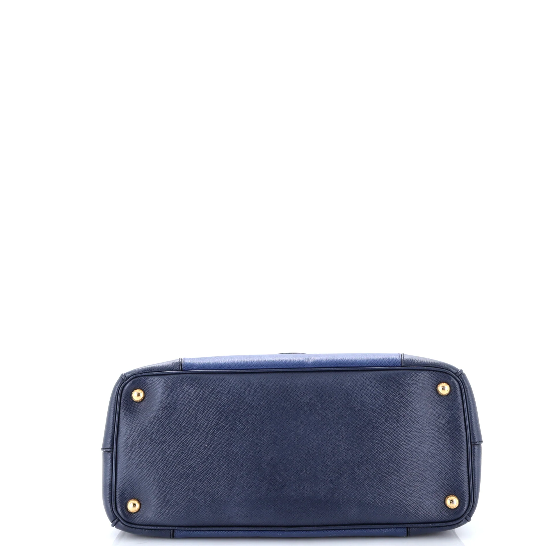 Bicolor Double Zip Lux Tote Saffiano Leather Medium - Image 4