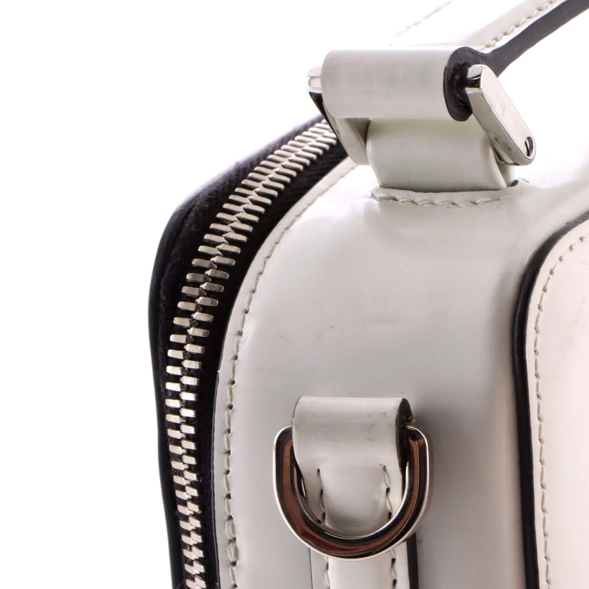 Brique Crossbody Bag Brushed Leather Small - Image 7