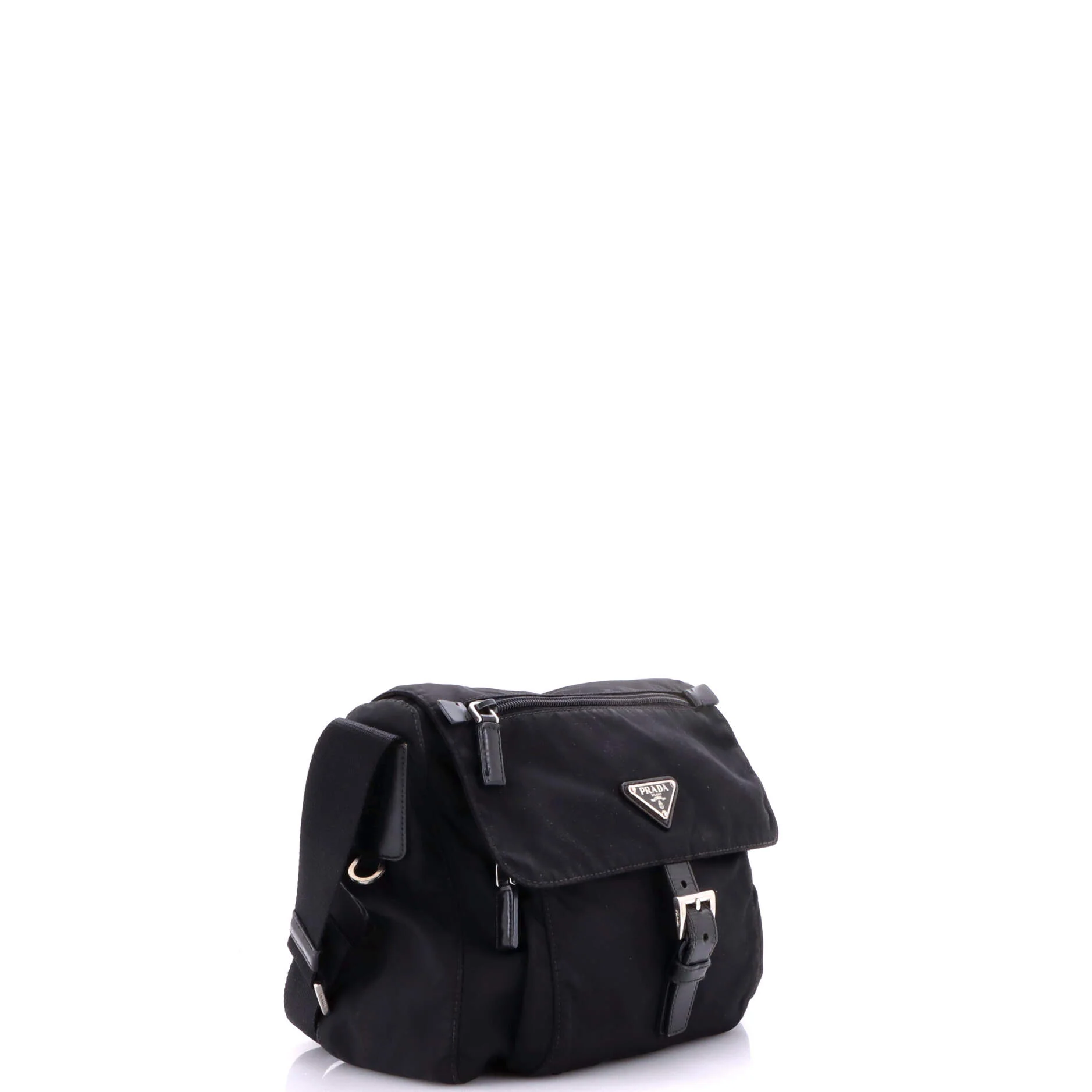 Buckle Messenger Bag Tessuto Small - Image 2