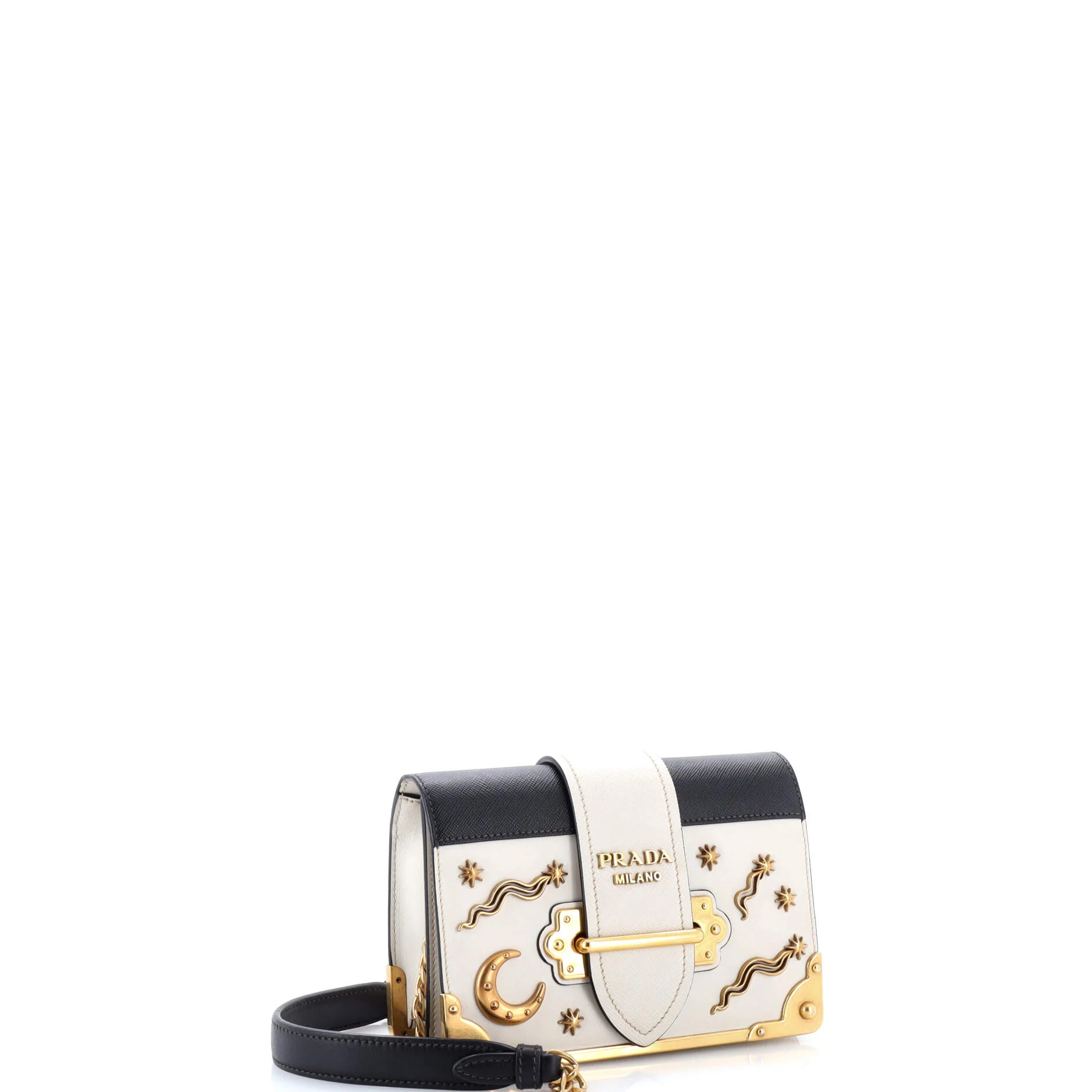 Cahier Crossbody Bag Embellished Leather Small - Image 2