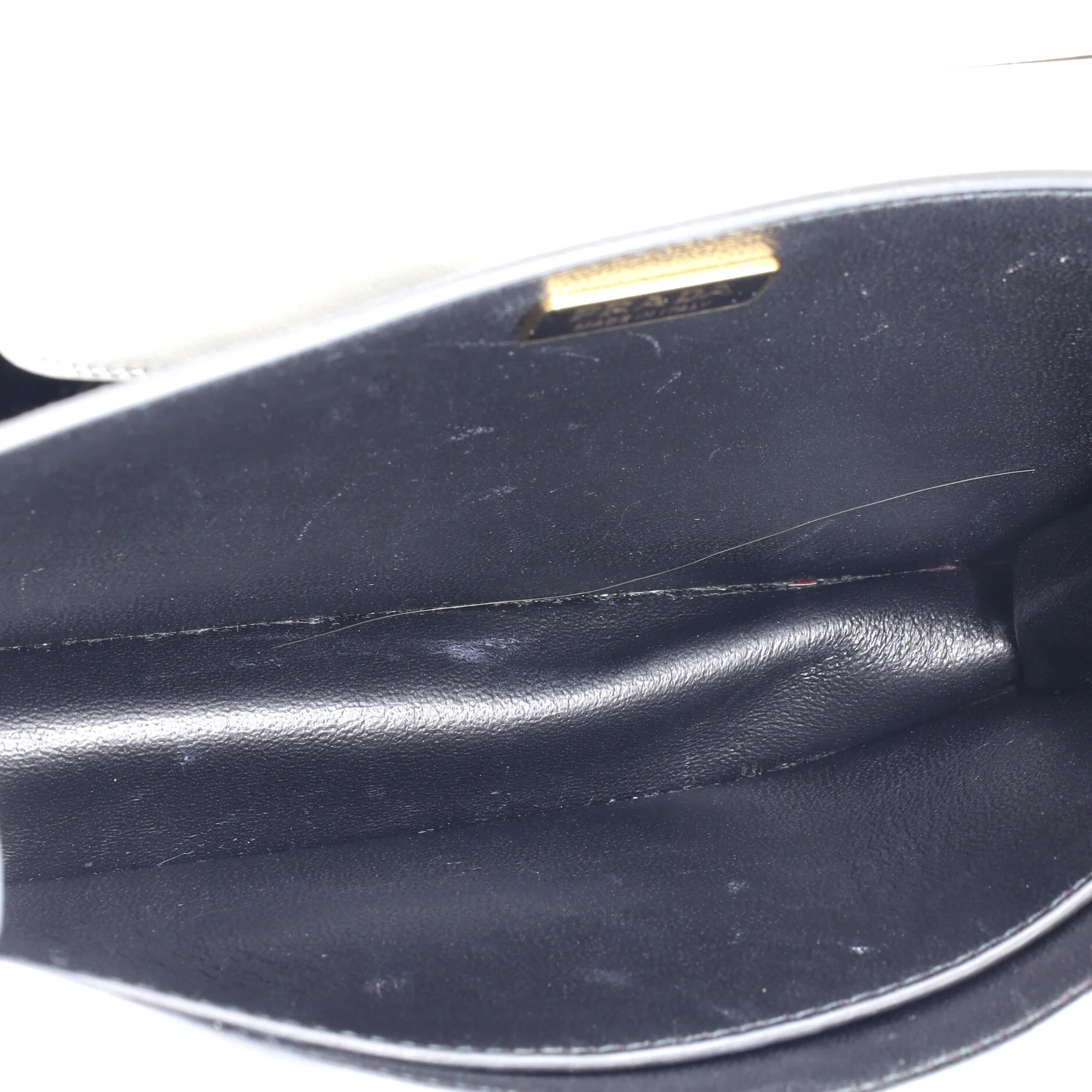 Cahier Crossbody Bag Leather and Saffiano Leather Small - Image 5