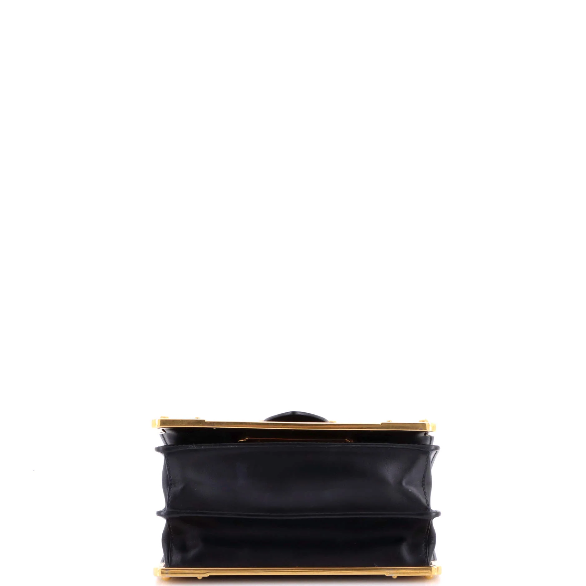 Cahier Crossbody Bag Leather and Saffiano Leather Small - Image 4