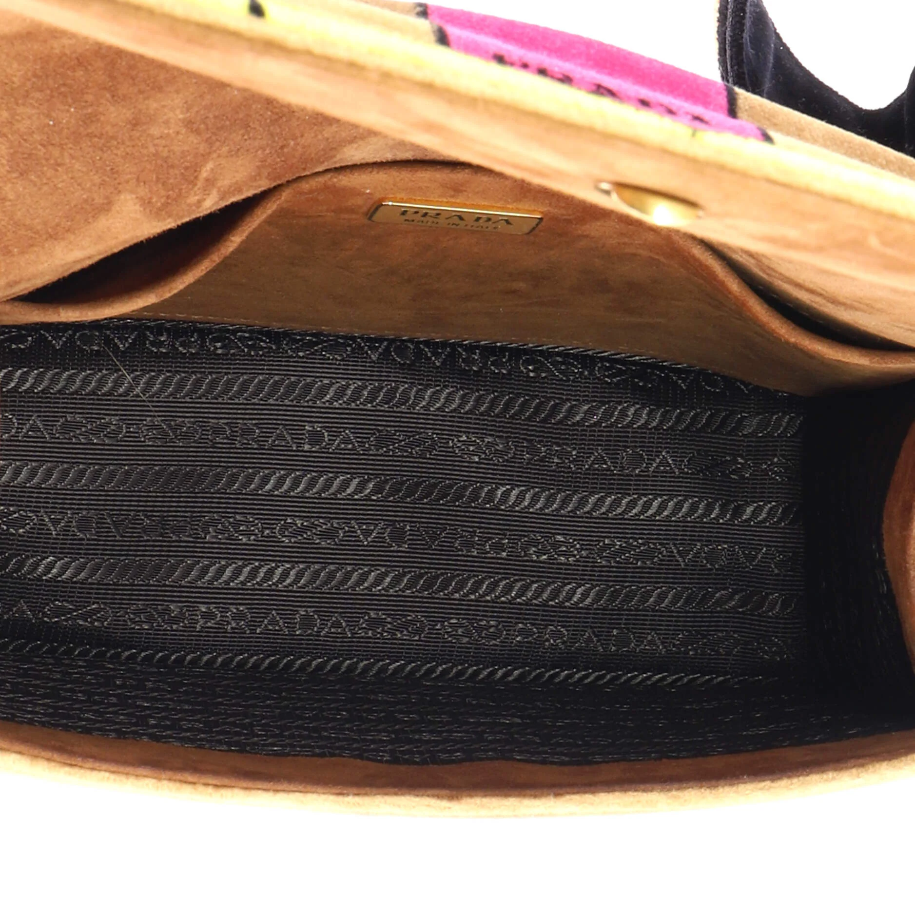 Cahier Shoulder Bag Velvet Small - Image 5