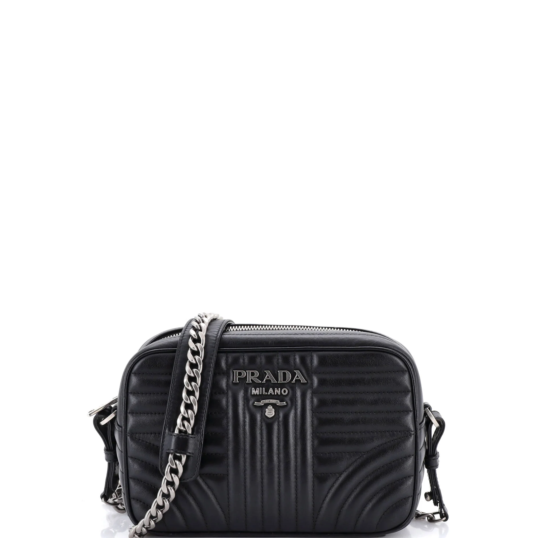 Camera Bag Diagramme Quilted Leather Small
