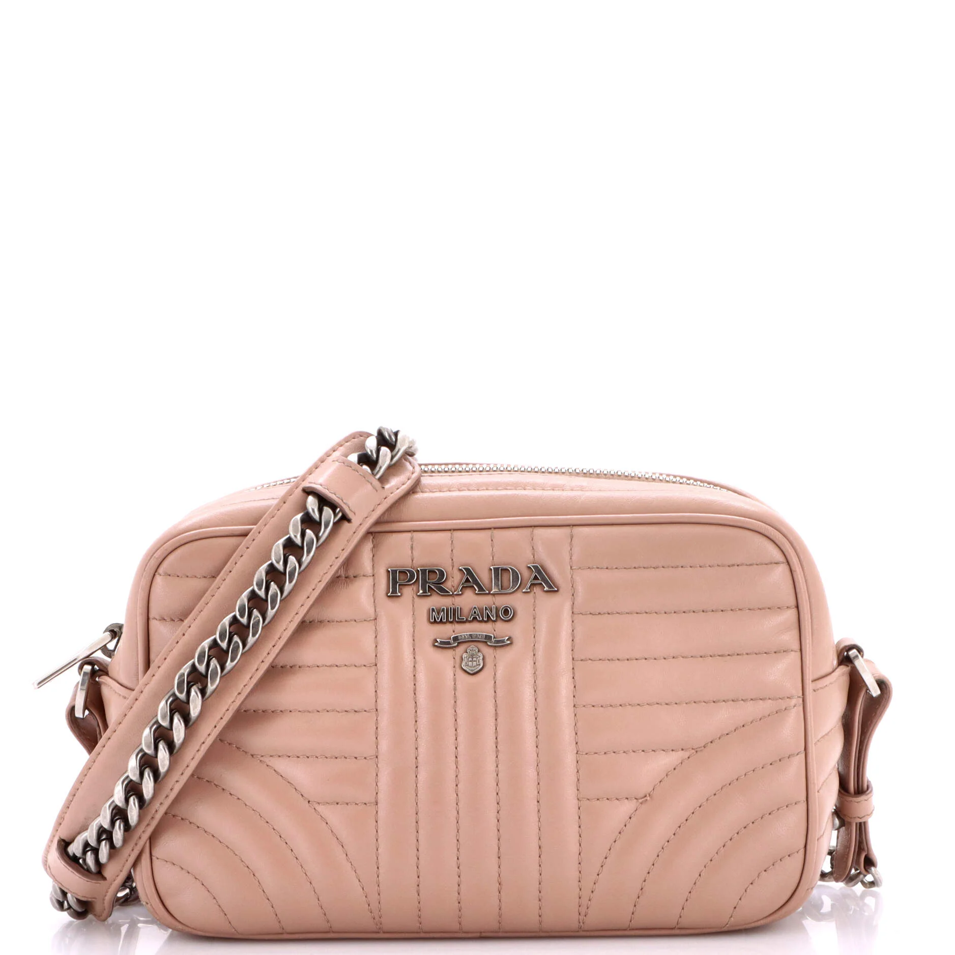 Camera Bag Diagramme Quilted Leather Small