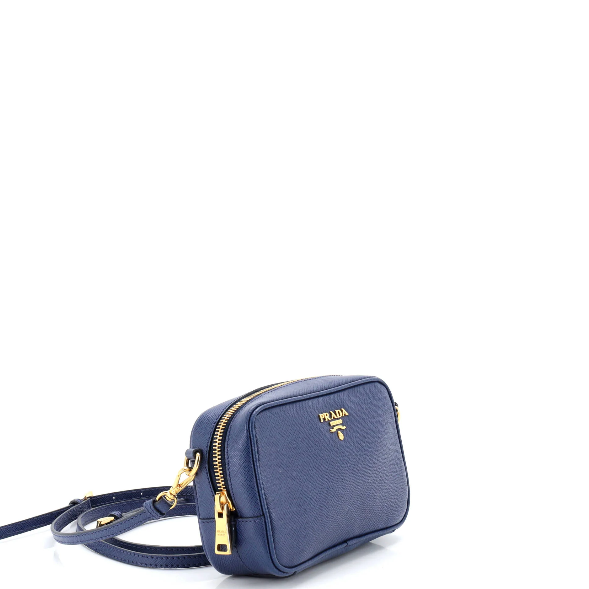 Camera Shoulder Bag Saffiano Leather Mini - Image 2