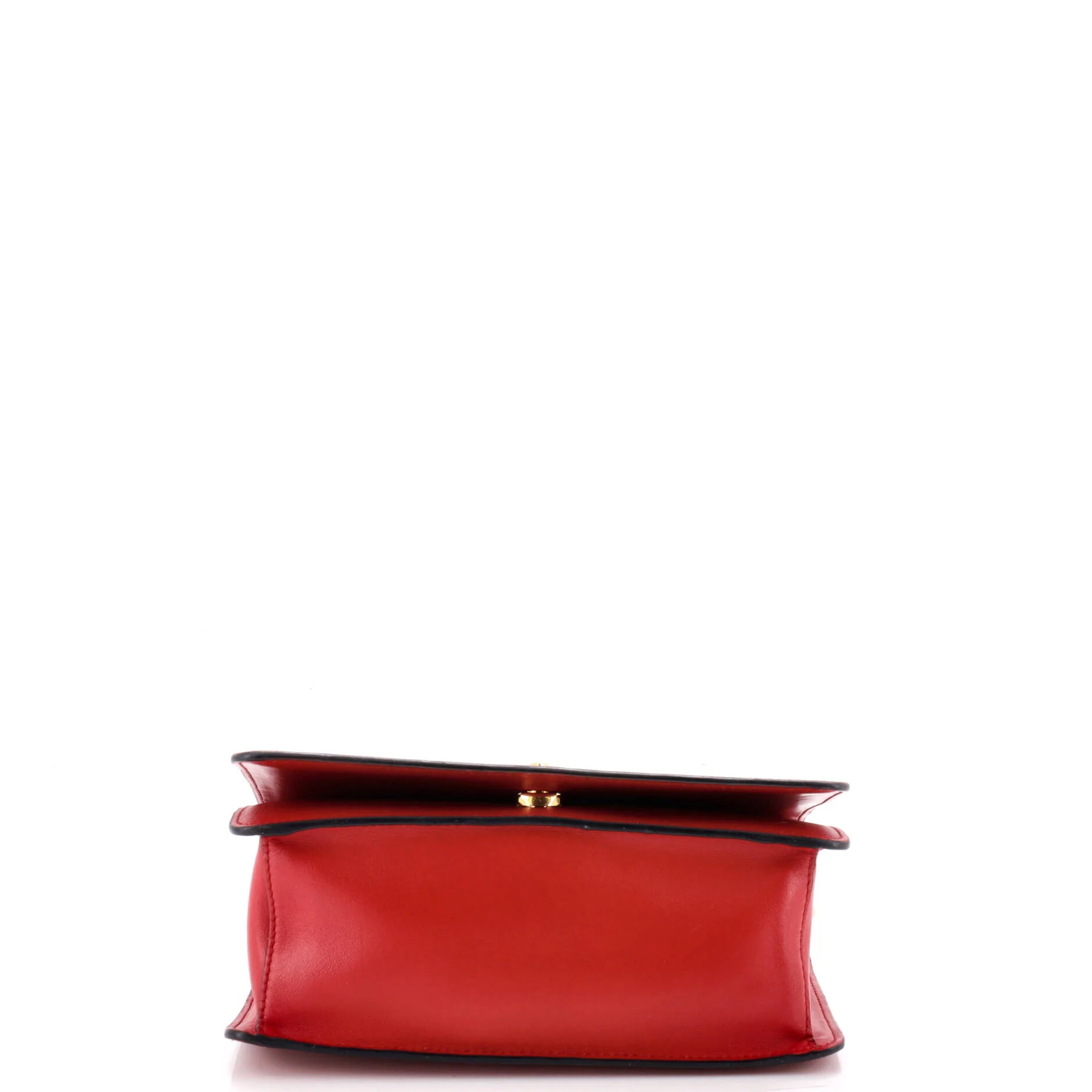 Chain Flap Bag Saffiano Leather Small - Image 4