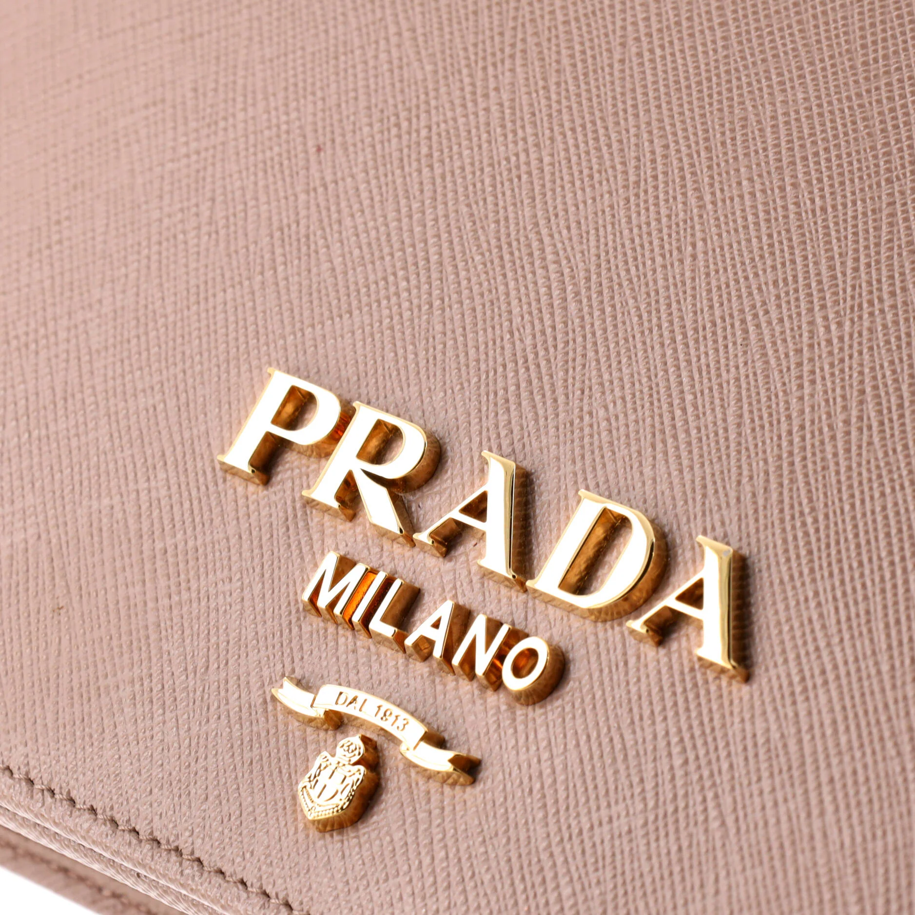 Chain Wallet Crossbody Saffiano Leather - Image 6