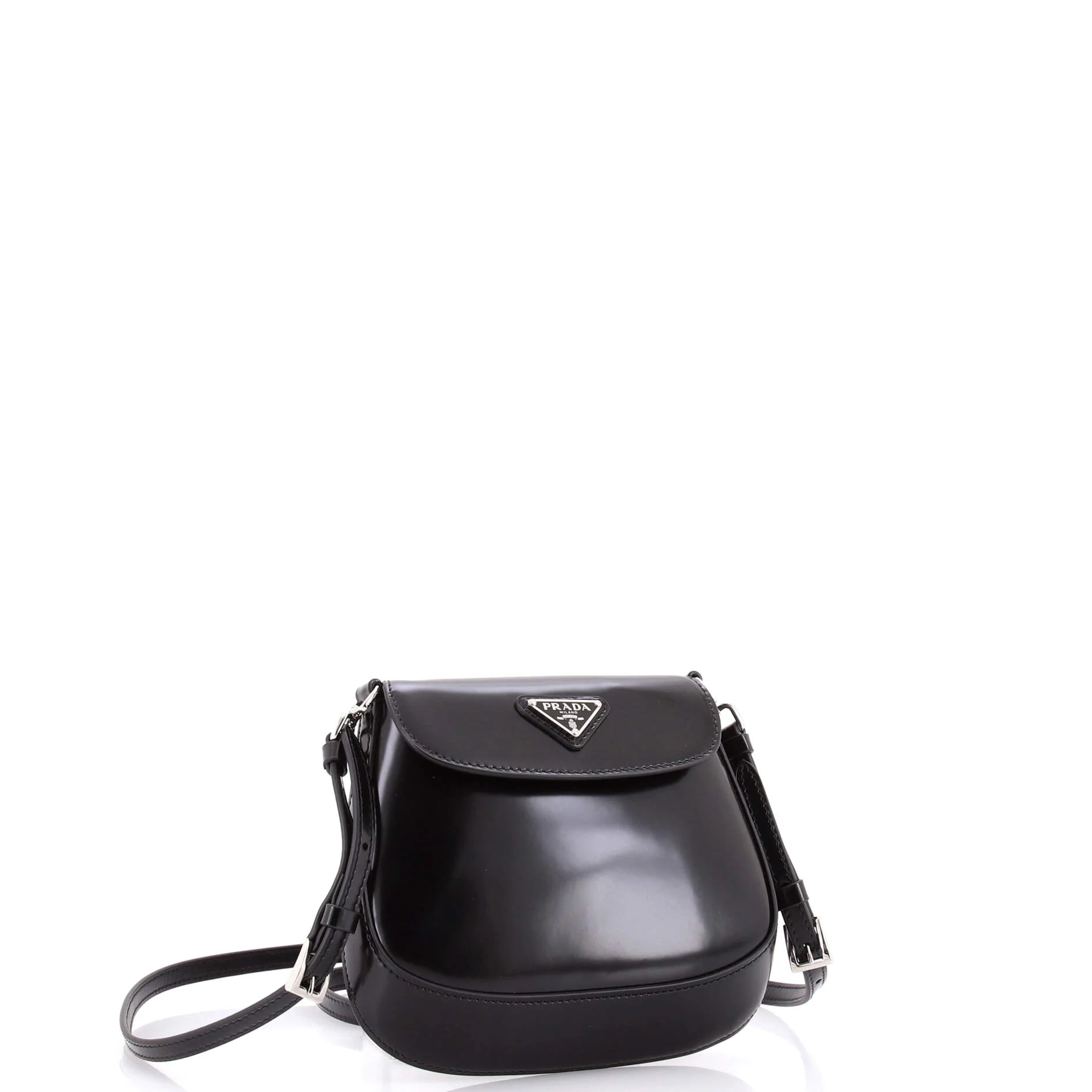 Cleo Flap Shoulder Bag Spazzolato Leather Mini - Image 2