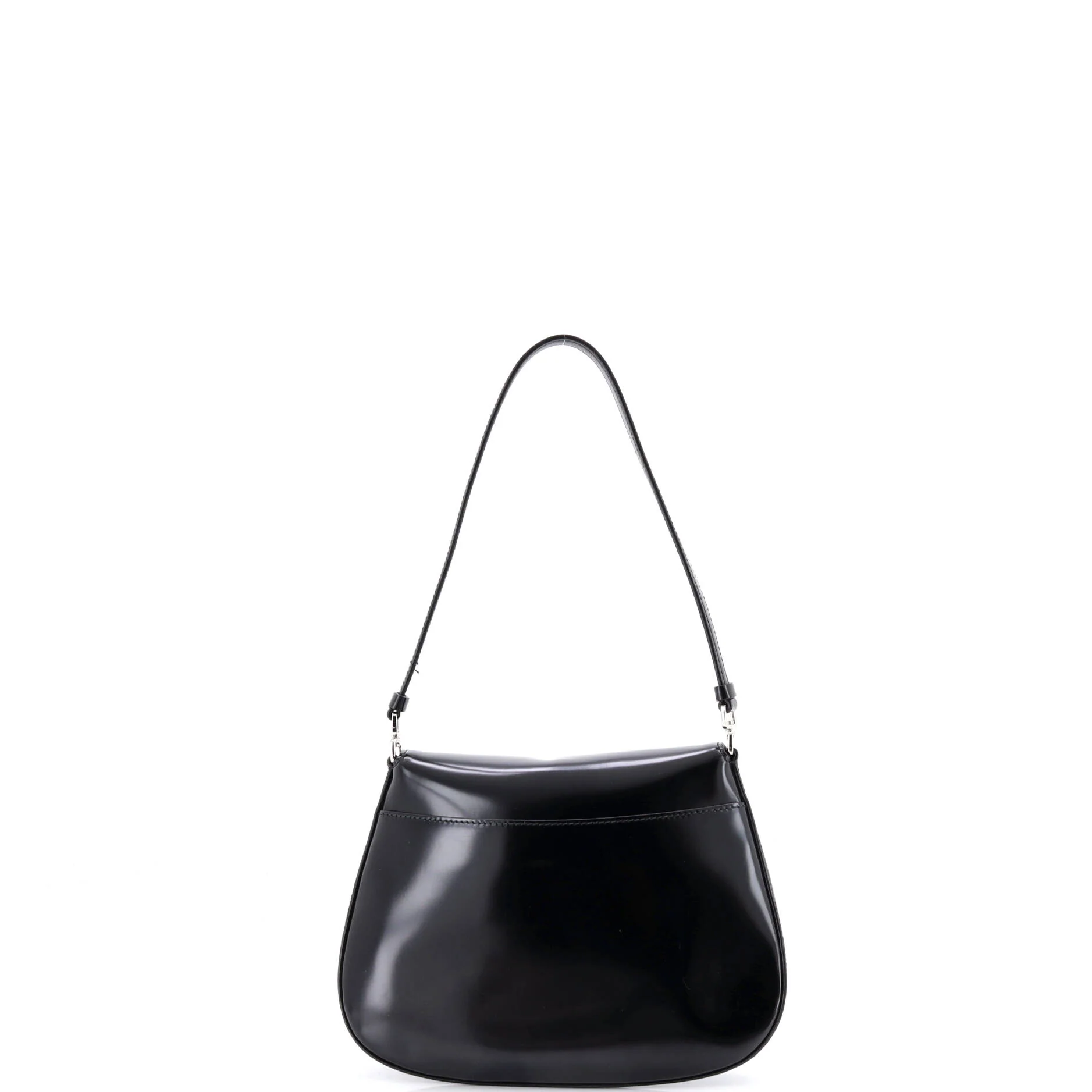 Cleo Flap Shoulder Bag Spazzolato Leather Small - Image 3