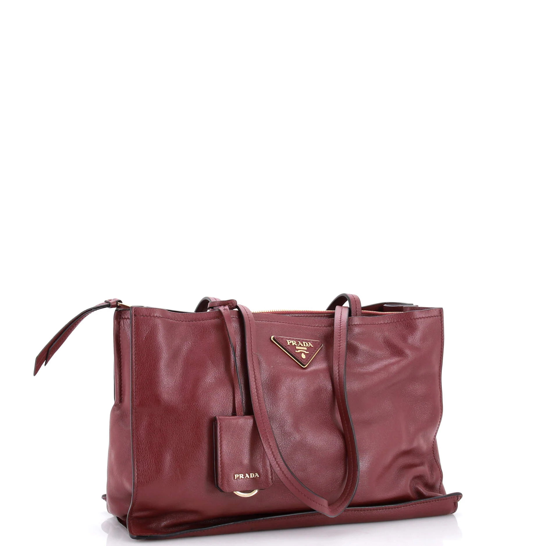 Compartment Shoulder Bag Soft Calf Medium - Image 2