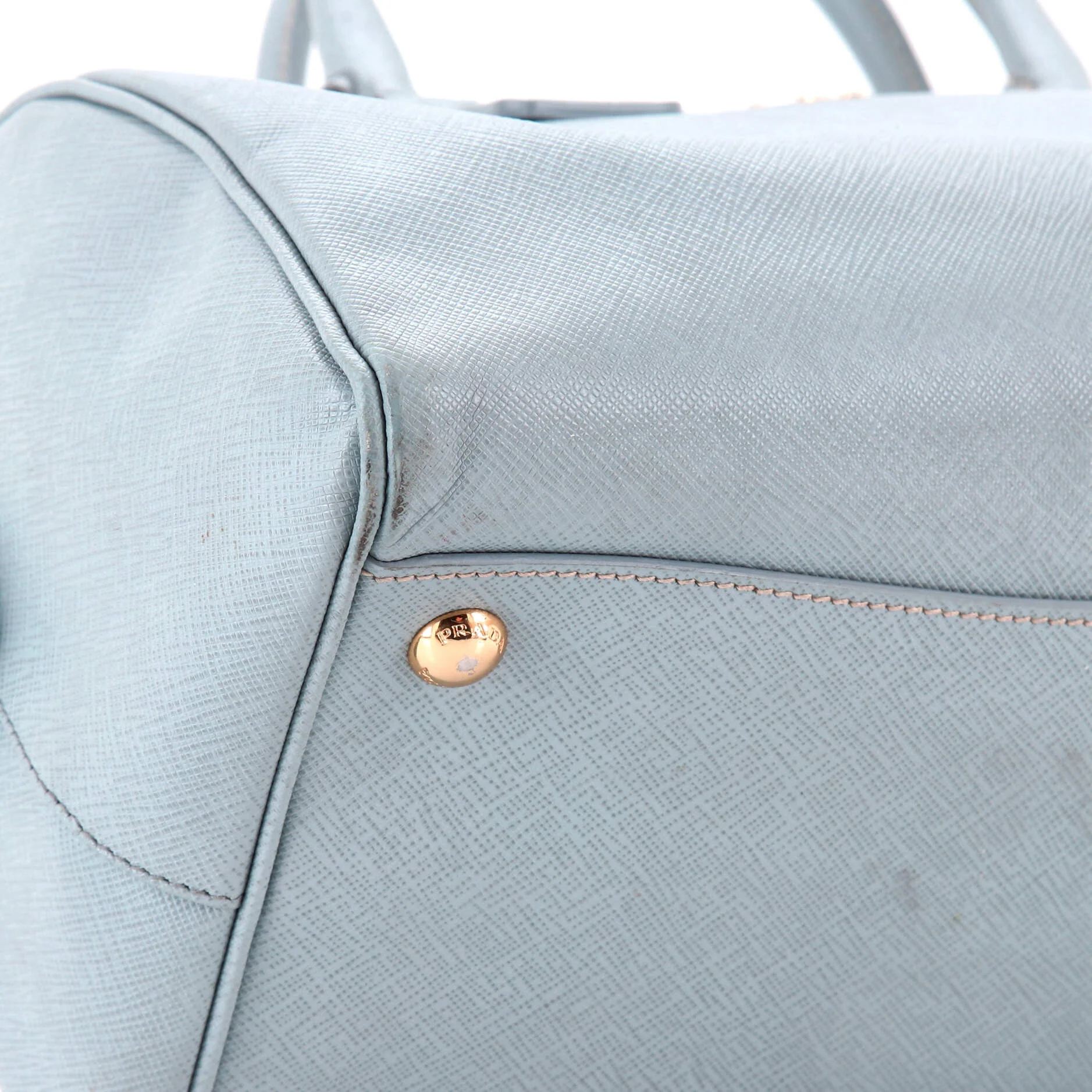 Convertible Bowler Bag Saffiano Leather Medium - Image 6