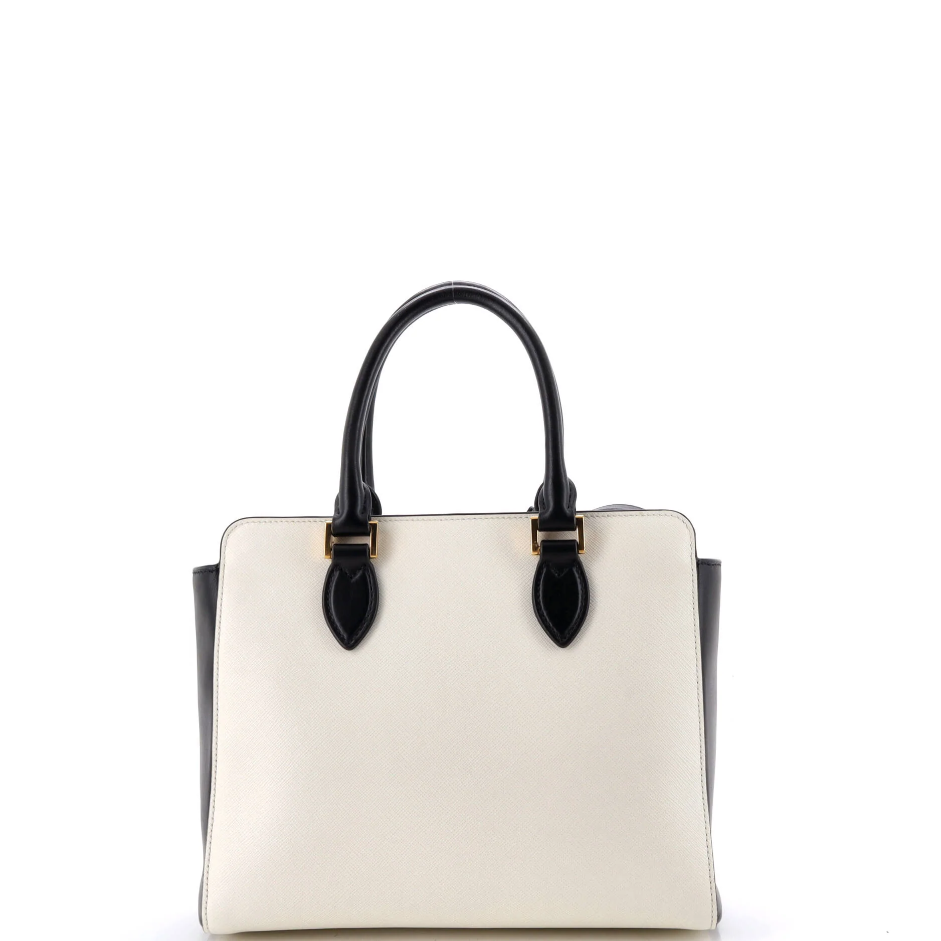 Convertible Open Tote Saffiano Leather Small - Image 3