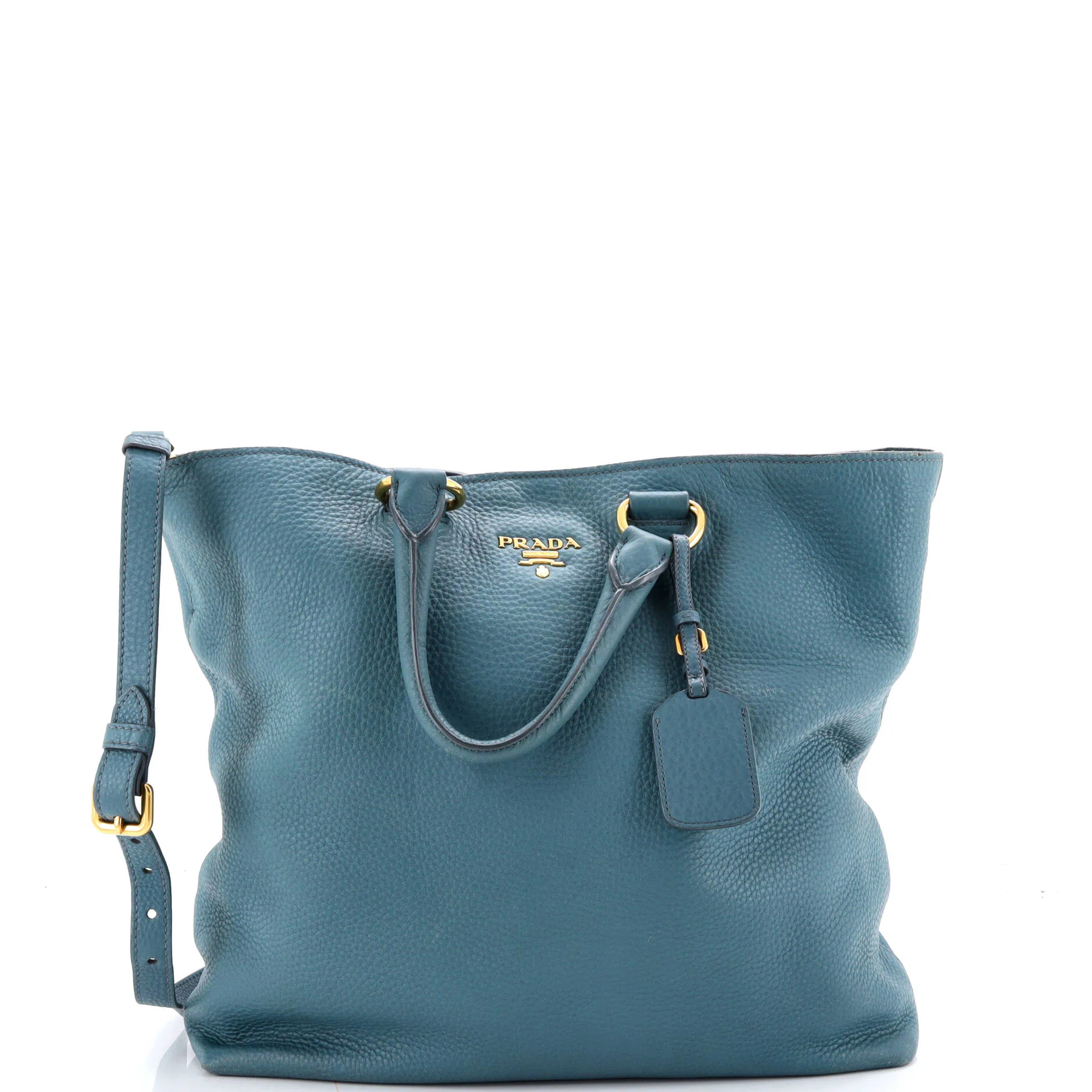Convertible Shopper Tote Vitello Daino Large