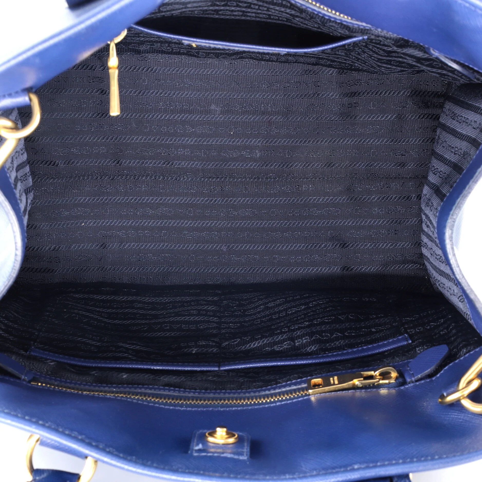 Convertible Shopping Tote Saffiano Leather Large - Image 5