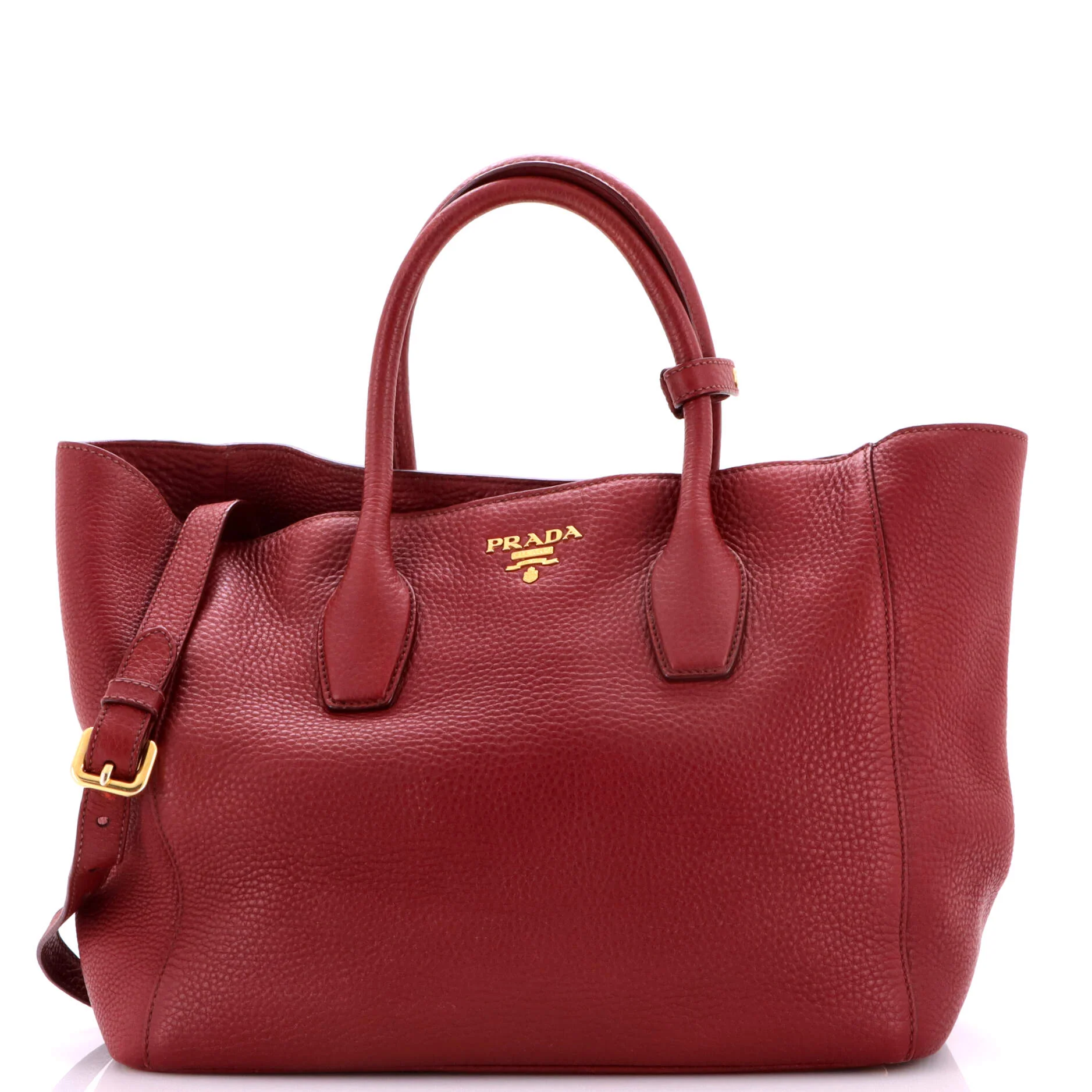 Convertible Shopping Tote Vitello Daino Medium