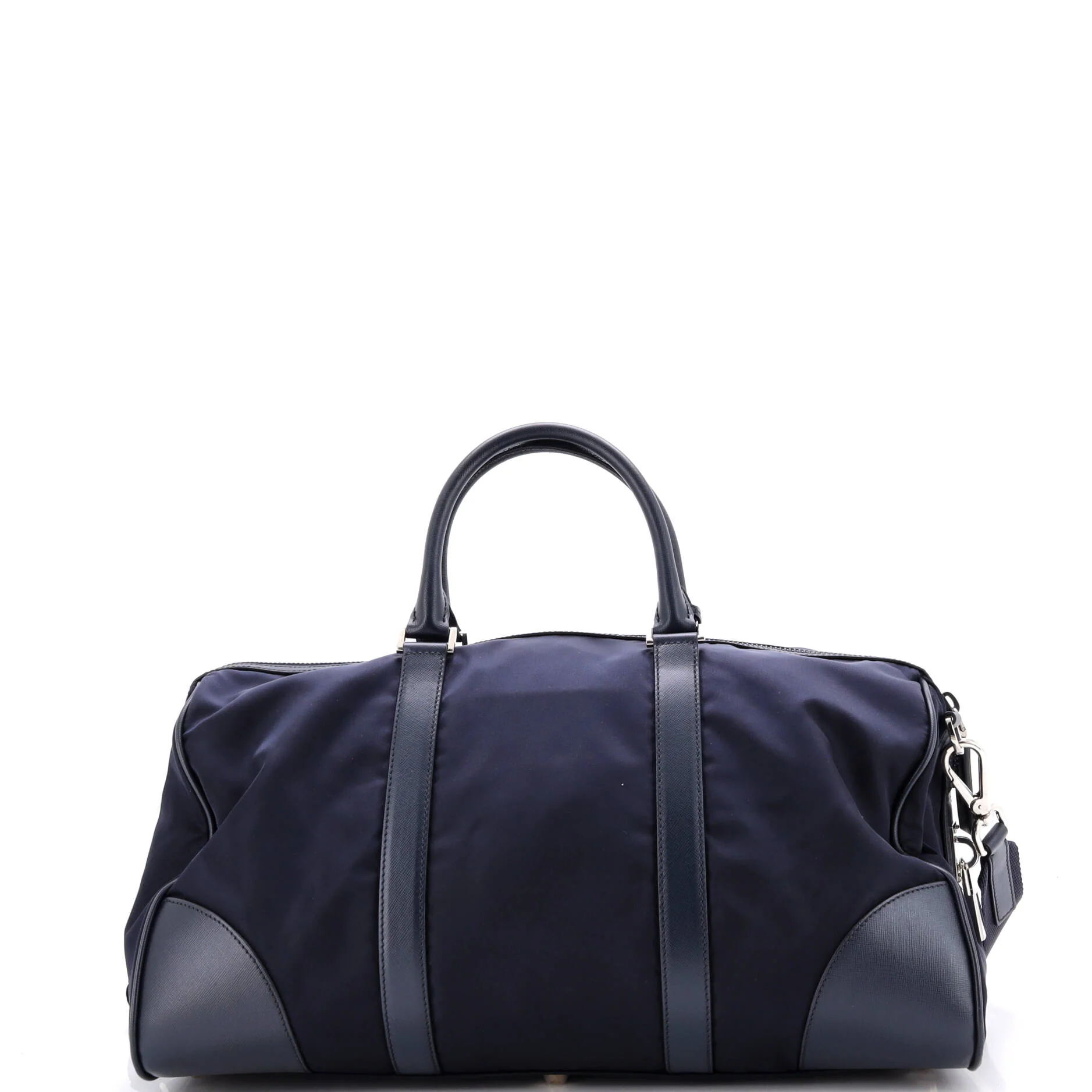 Convertible Weekender Bag Tessuto with Saffiano Leather Medium - Image 3