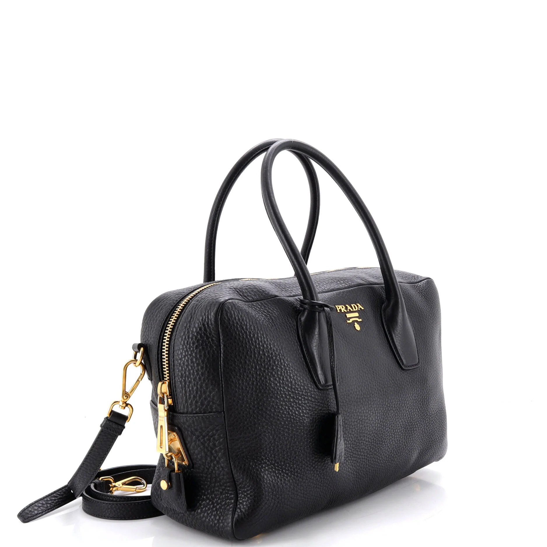 Convertible Zip Satchel Vitello Daino Medium - Image 2