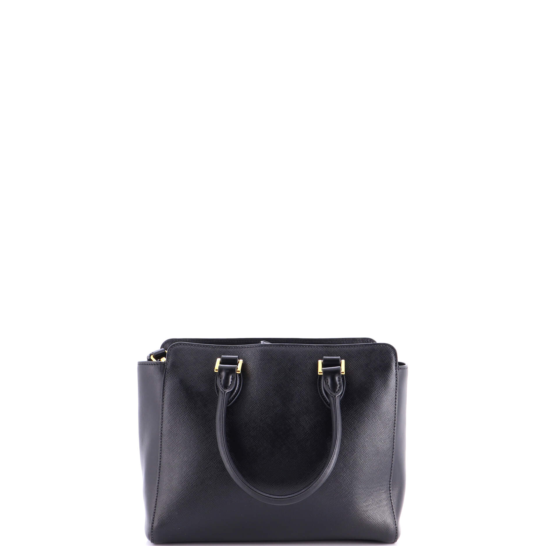 Convertible Zip Tote Saffiano Leather Small - Image 3