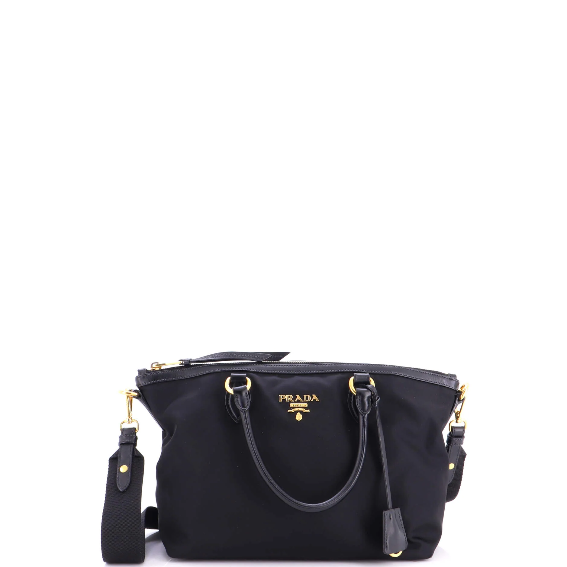 Convertible Zip Tote Tessuto Small